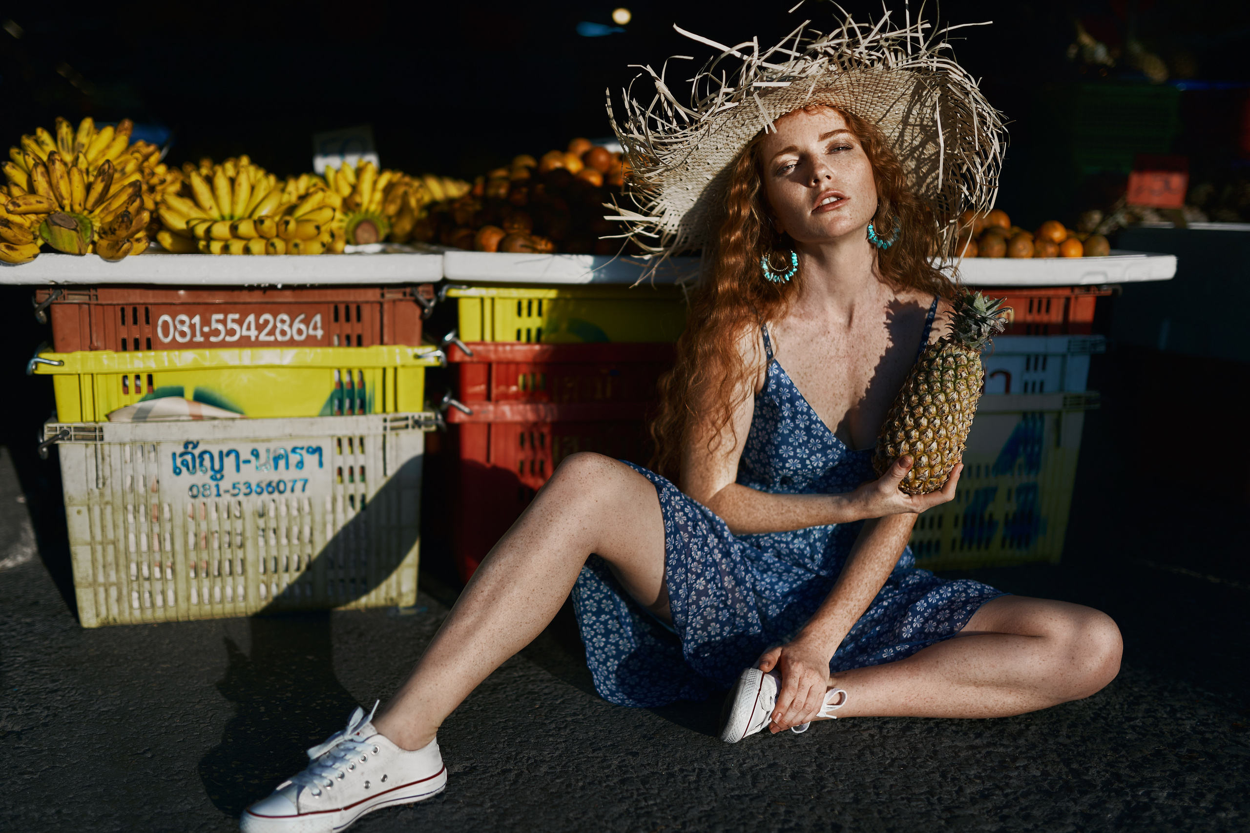 Fruit market photoshoot | Фотосессия на фруктовом рынке. Professional Photographer in Miami, Florida