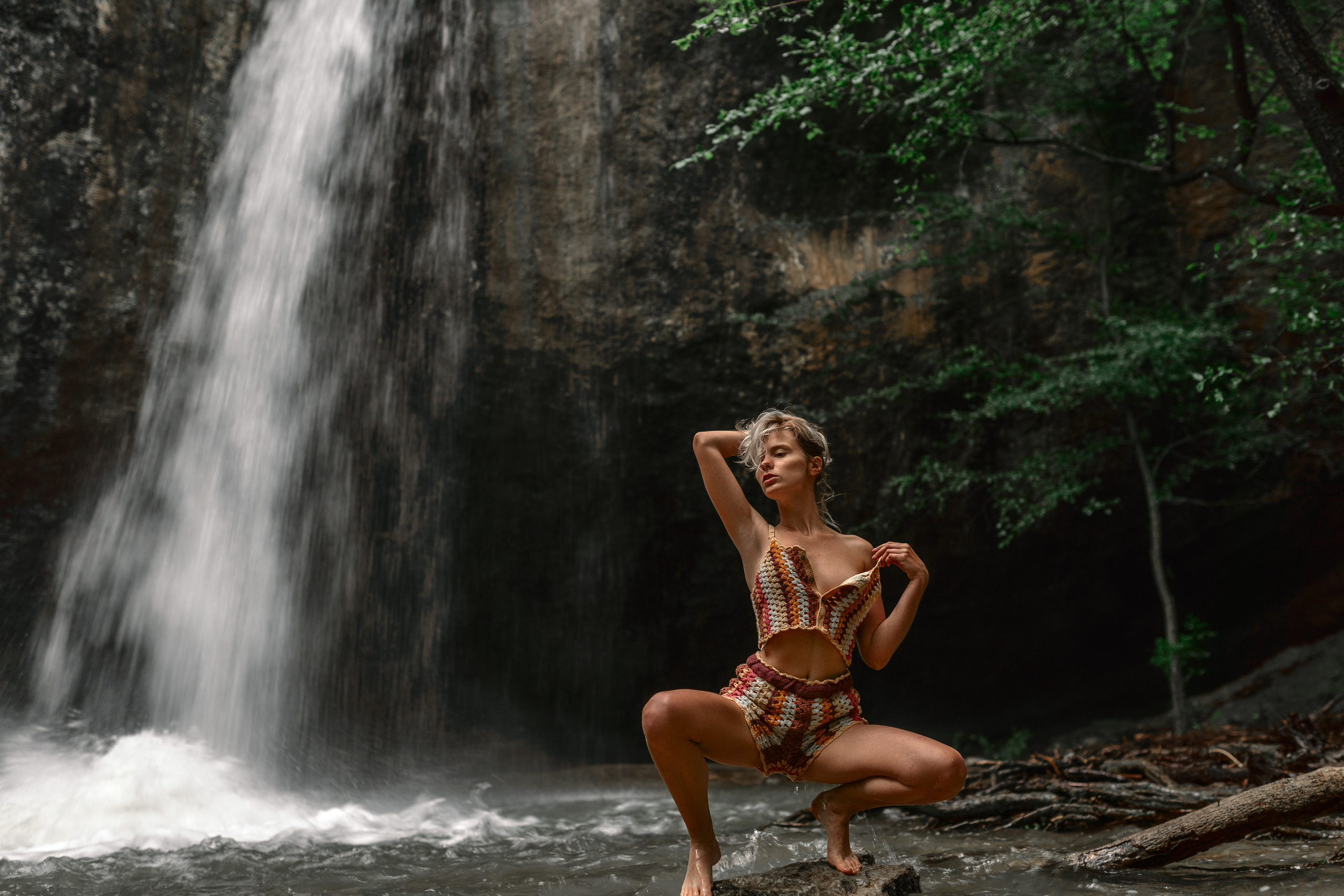 Фотосессия на водопаде. ФОТОГРАФ ФЛОРИДА МАЙАМИ