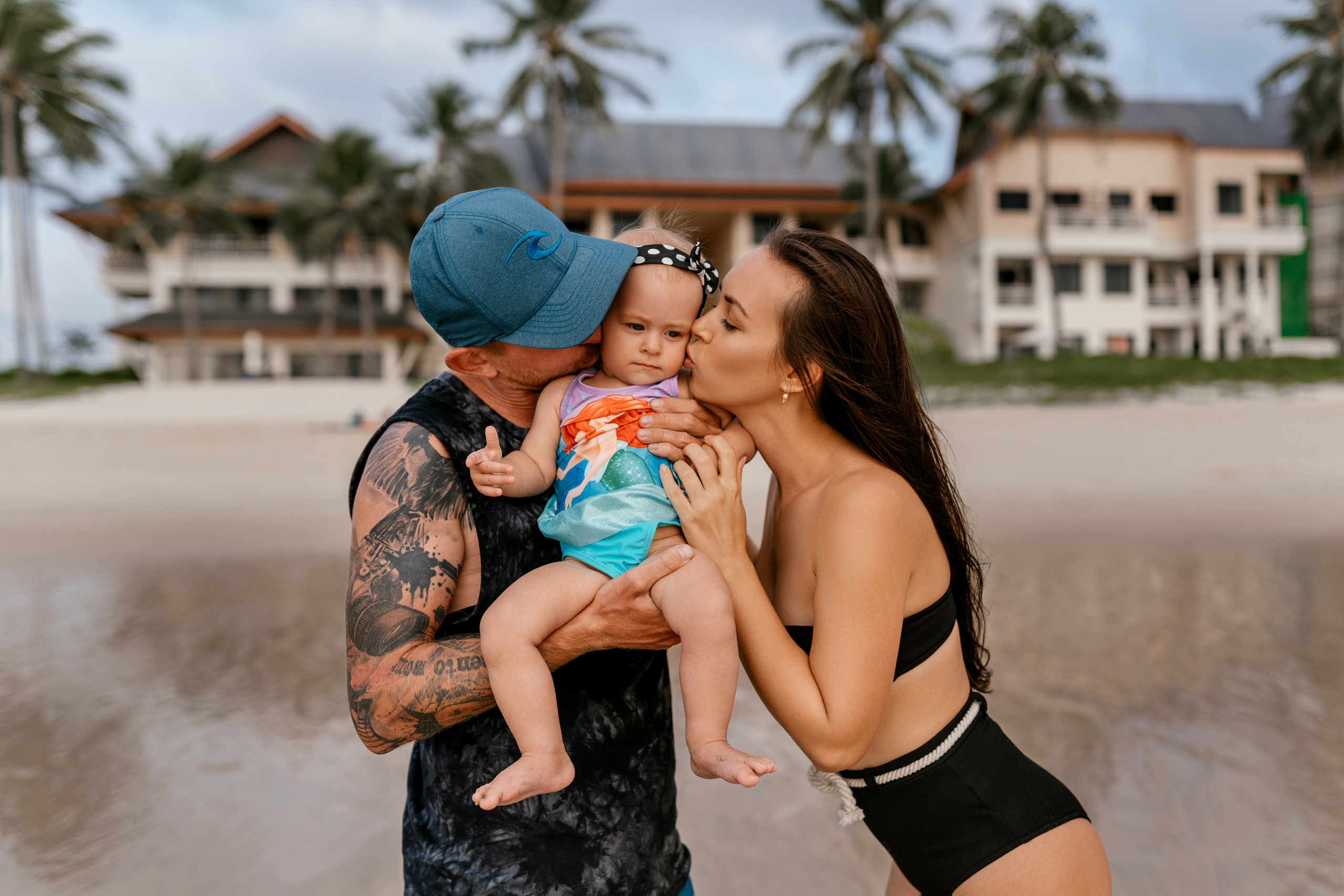 Family shooting on the beach | Семейная съемка на пляже. Professional Photographer in Miami, Florida