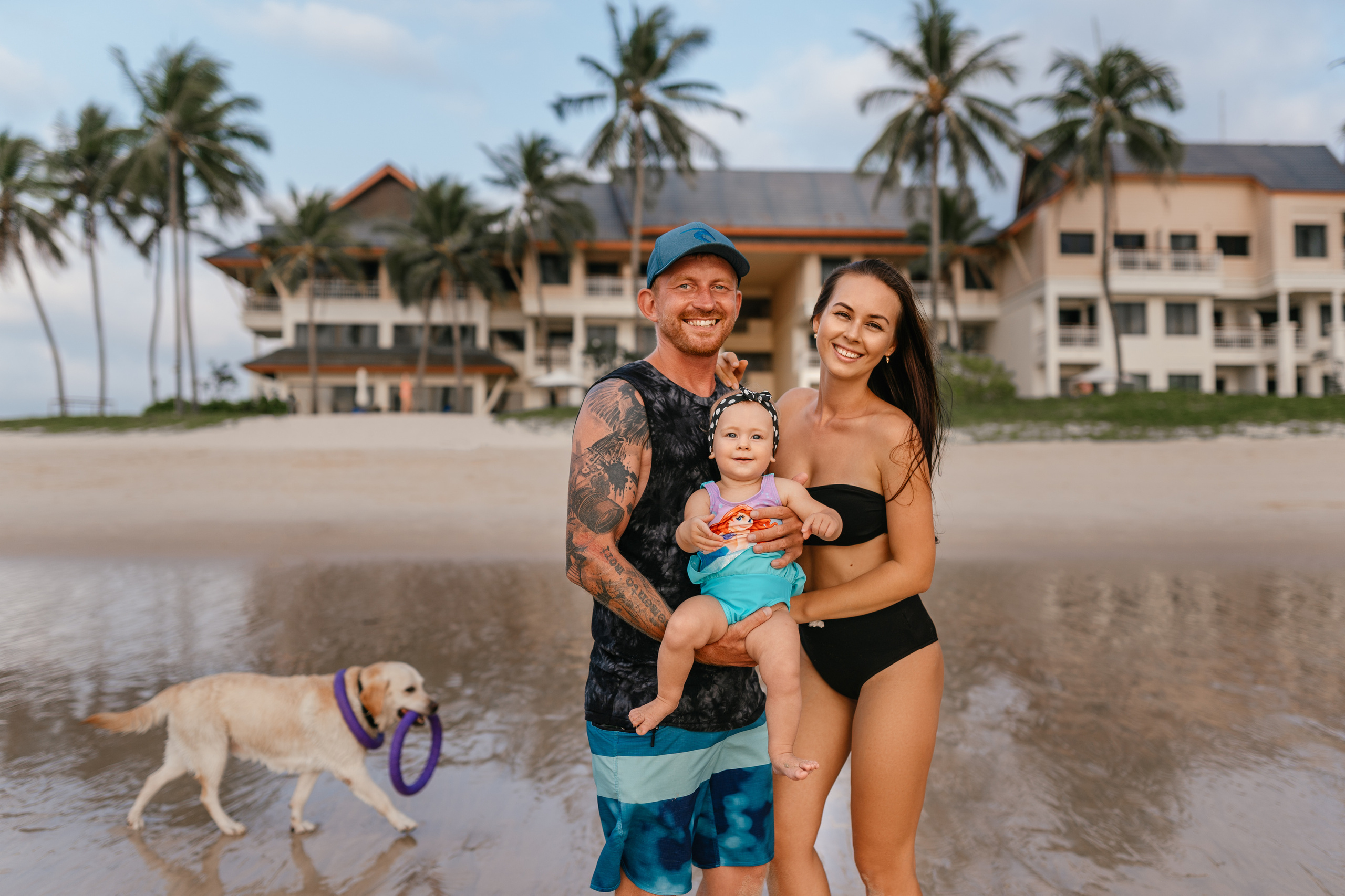 Family shooting on the beach | Семейная съемка на пляже. Professional Photographer in Miami, Florida