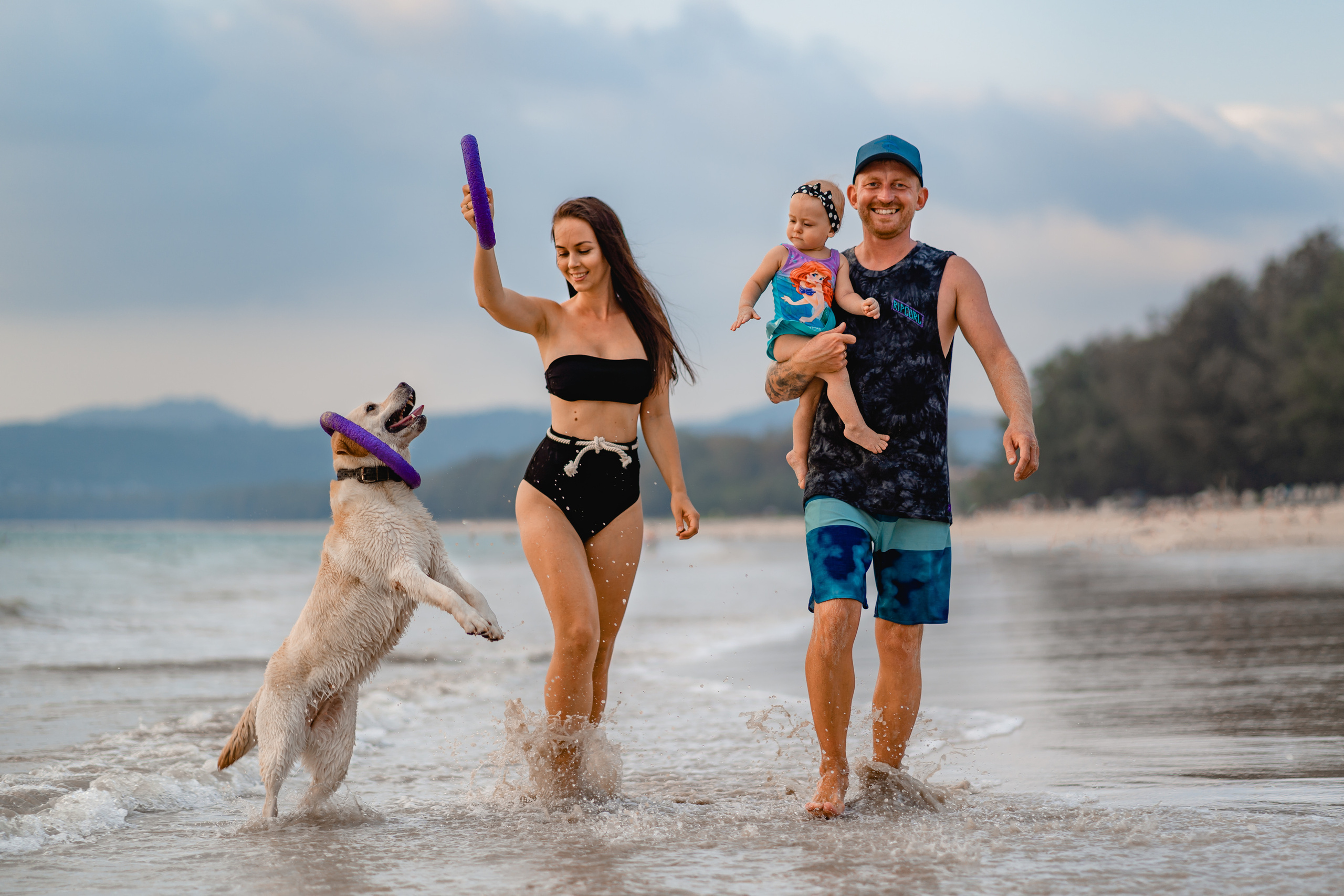 Family shooting on the beach | Семейная съемка на пляже. Professional Photographer in Miami, Florida