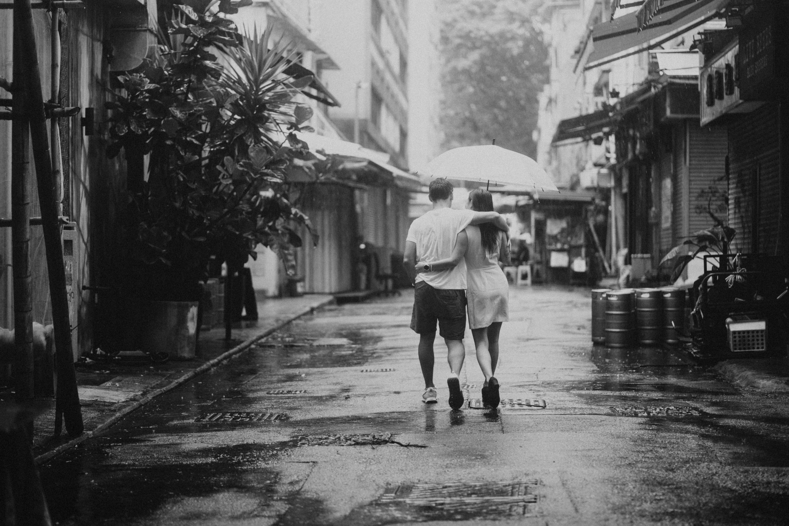 Dancing under Typhoon 8. Evgeniia Pavlova Photography