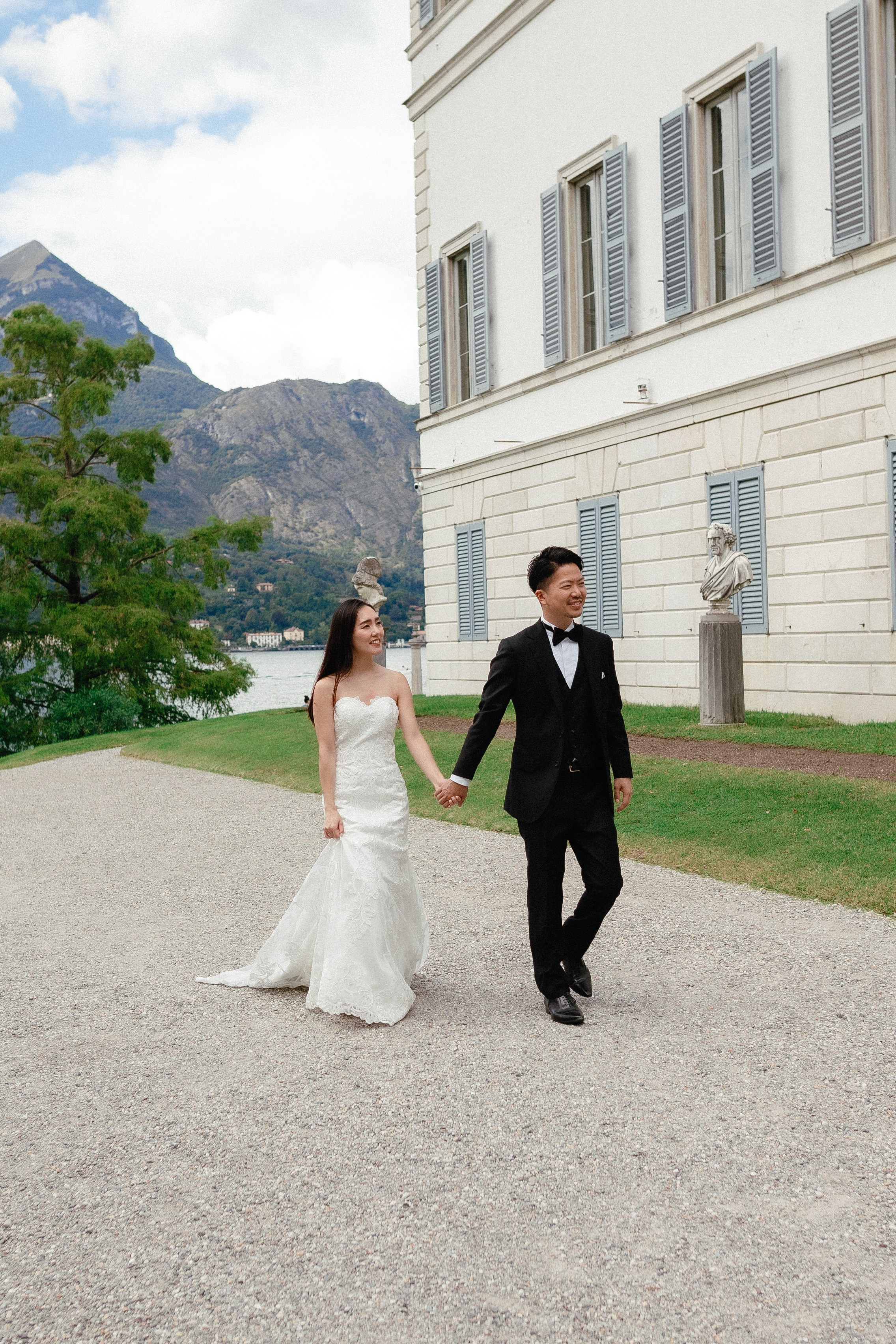 Kiy & Sho, Villa Melzi, Bellagio. Фотограф в Милане Анна Линник
