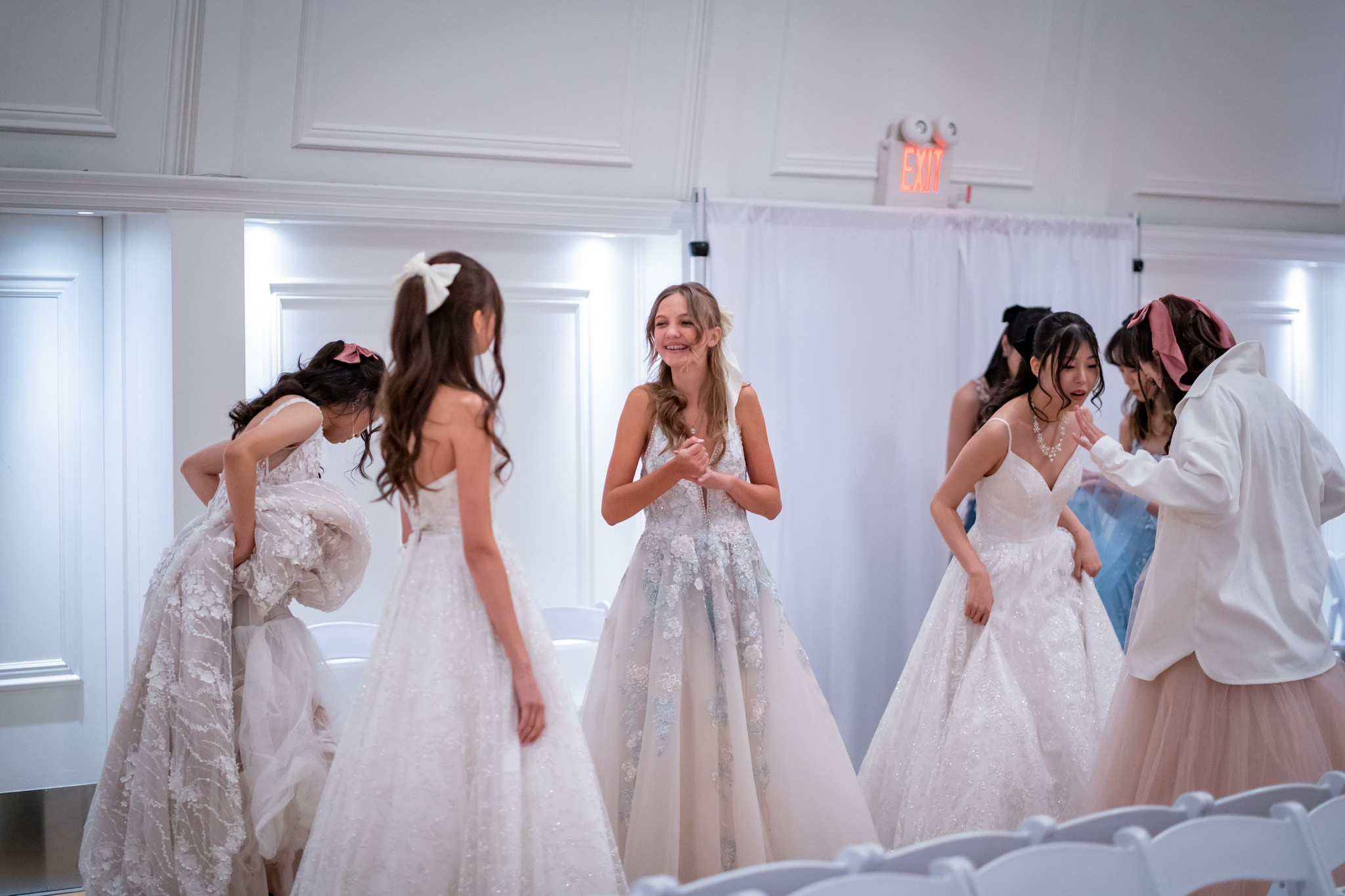 The blooms BTS. Vancouver Kids Photographer