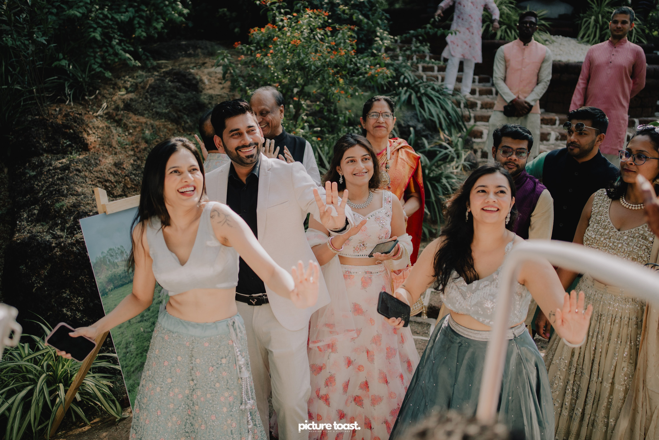 Varamala Ft. Barbie & Aneesh. Fine art Wedding Photographers in India & Canada