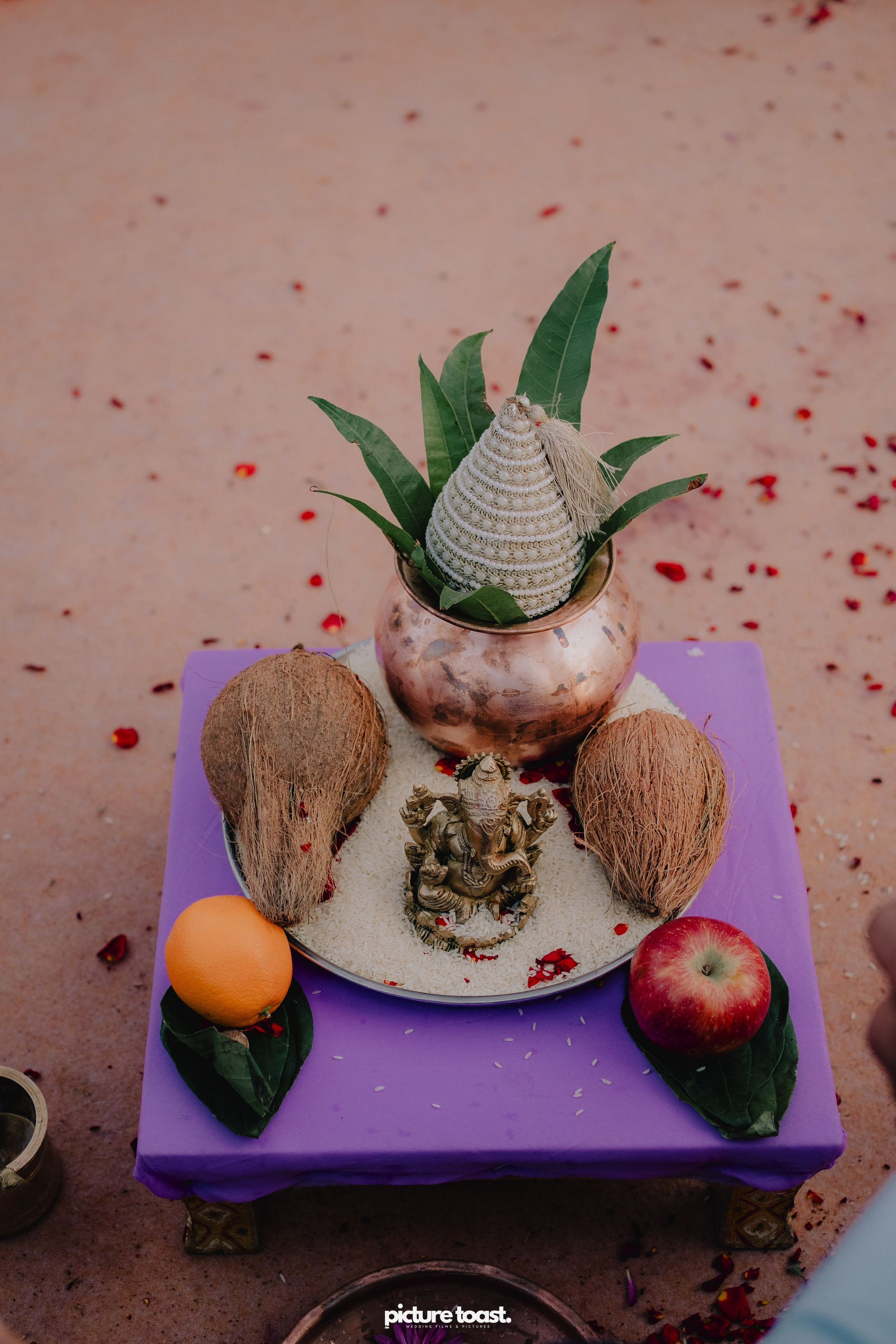 Varamala Ft. Barbie & Aneesh. Fine art Wedding Photographers in India & Canada