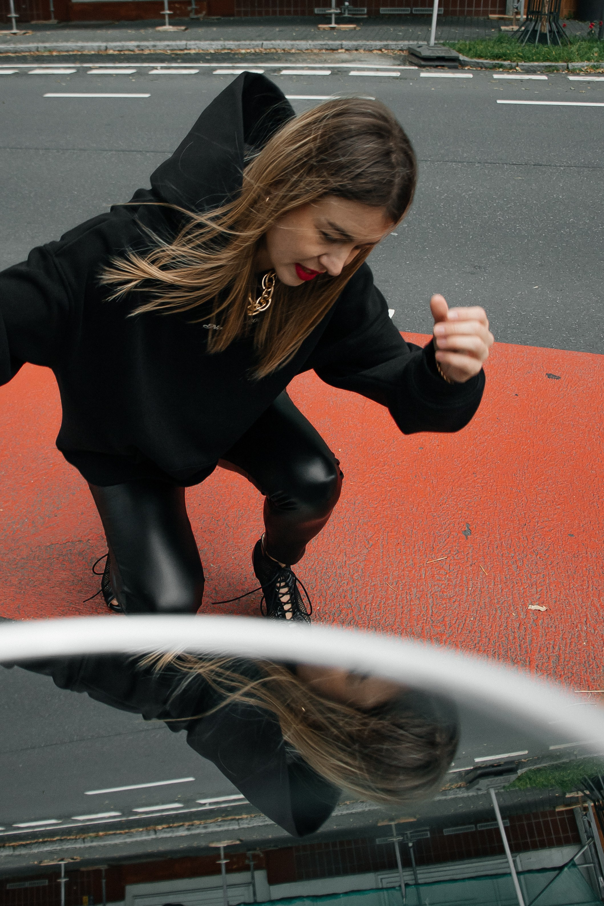 Red girl. PHOTOgrapher Germany MARBURG