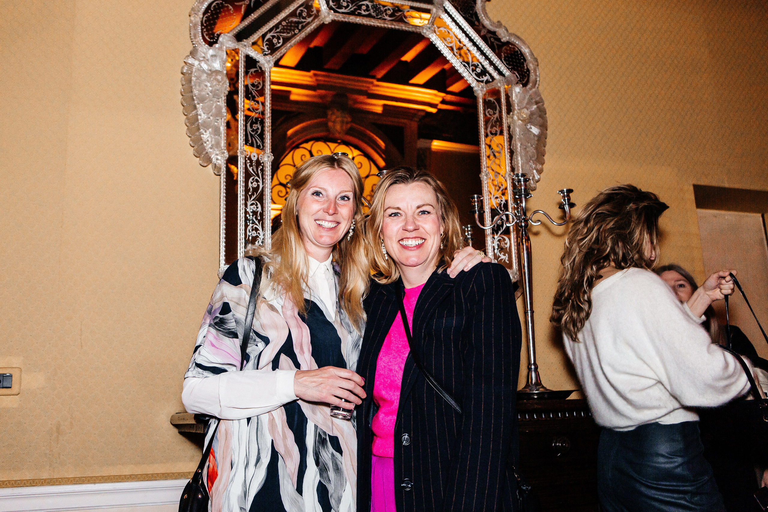 The wonderful party in the ancient palazzo of Venice