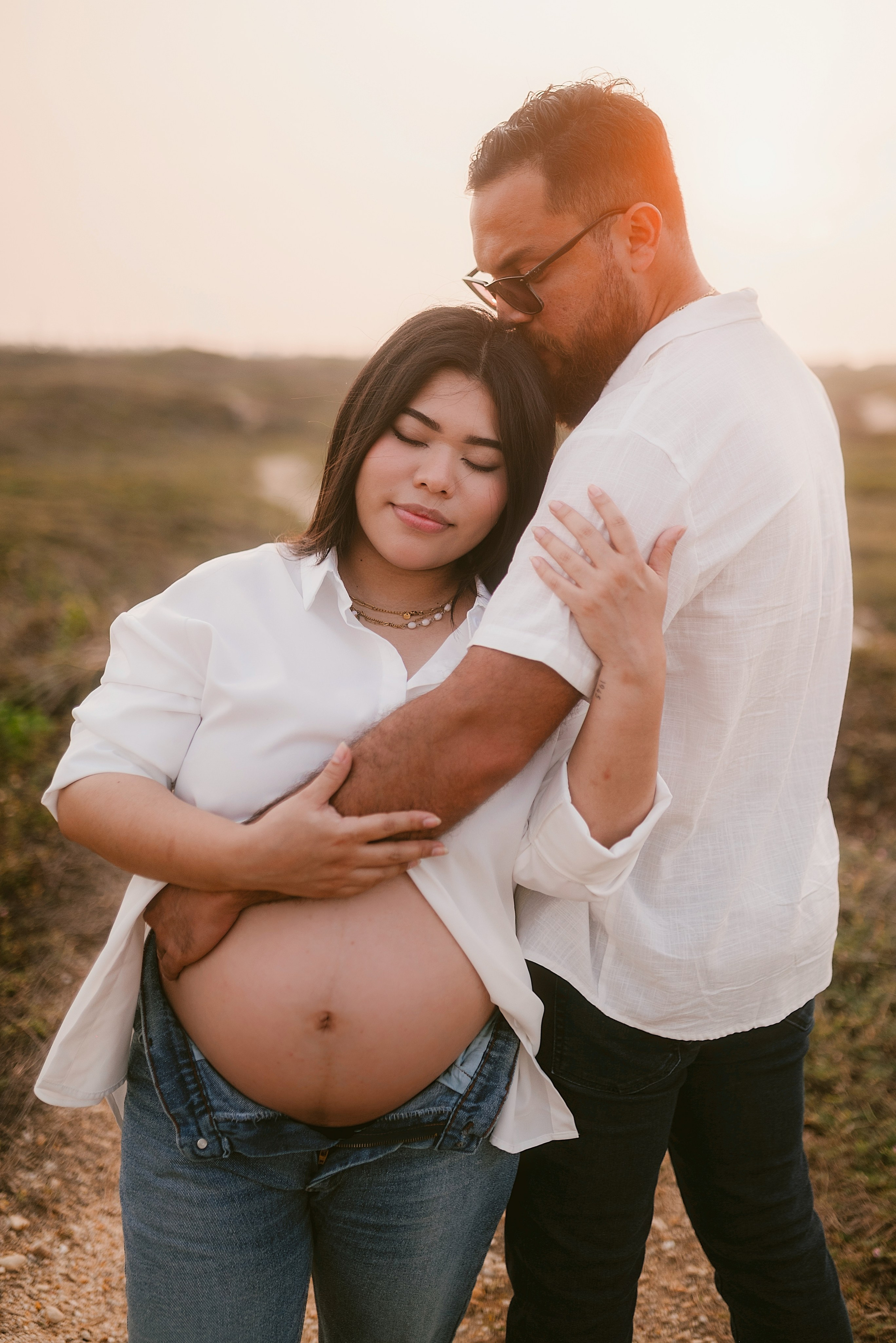  Sesión embarazo Carlos RaGo Fotografía Fotografía de embarazo en la playa 
