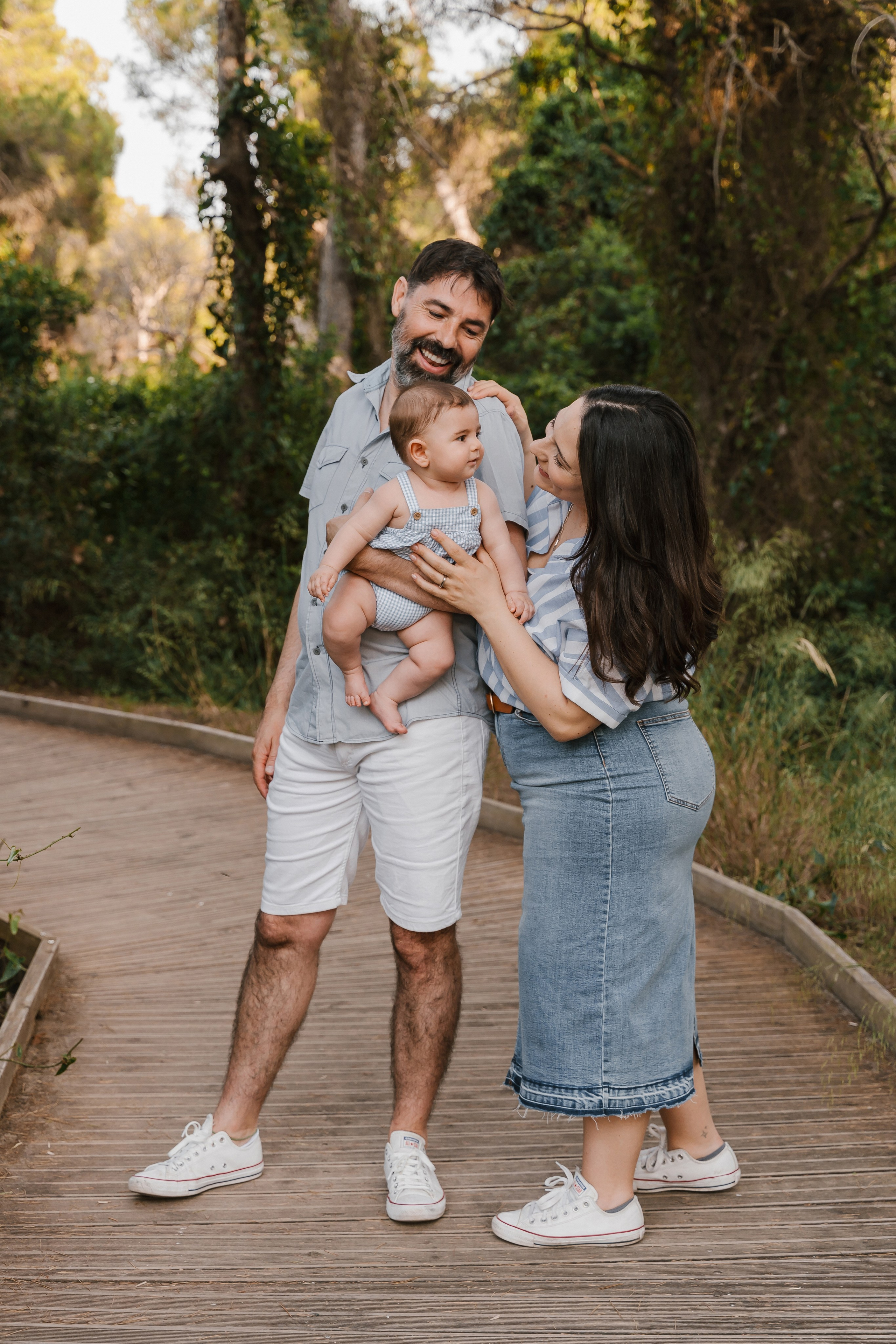 Tania, Antonio y Elias. Fotógrafa de bodas y familias en España, Valencia: Nadia ProFoto