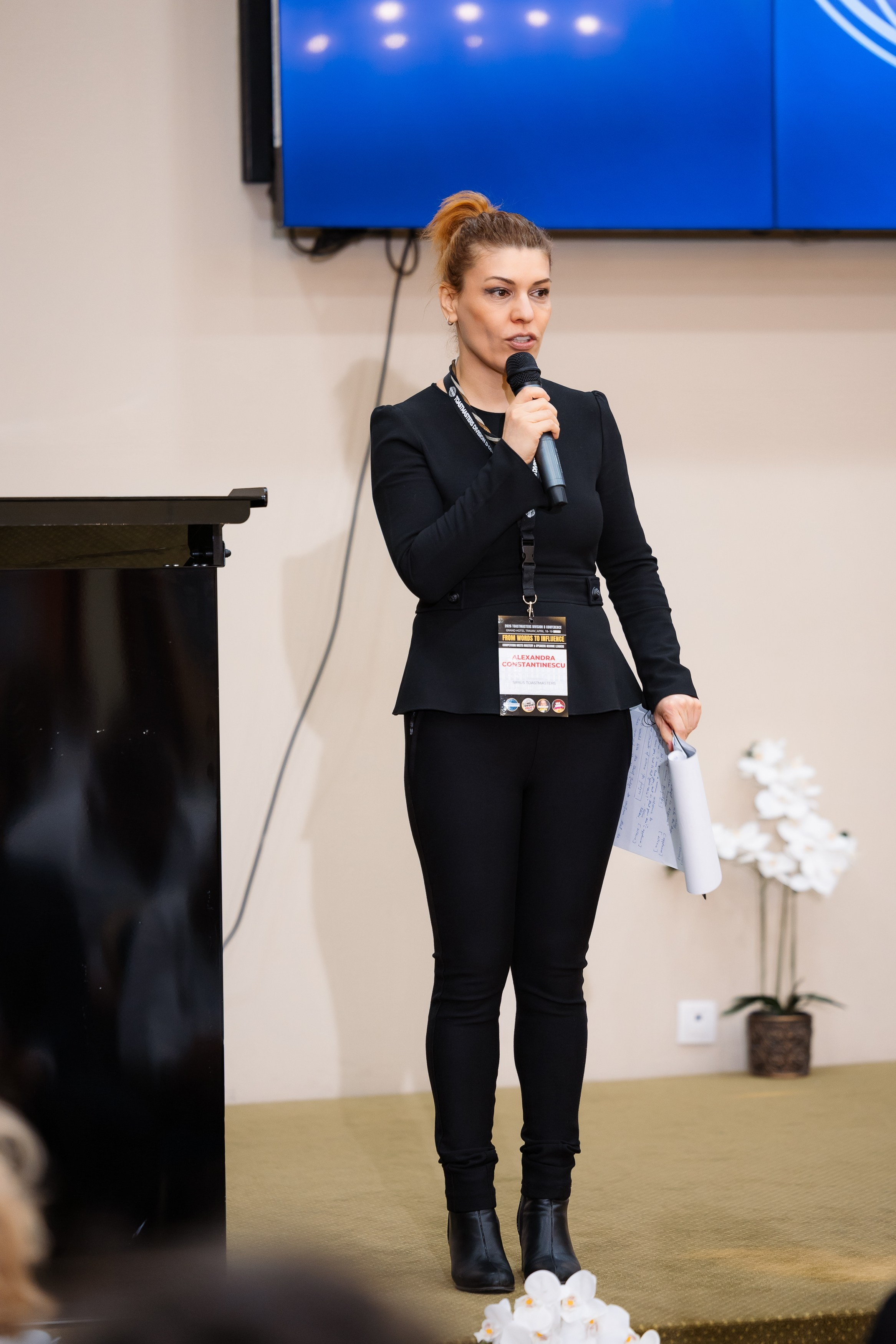 Toastmasters Conference. Marius Ciocan