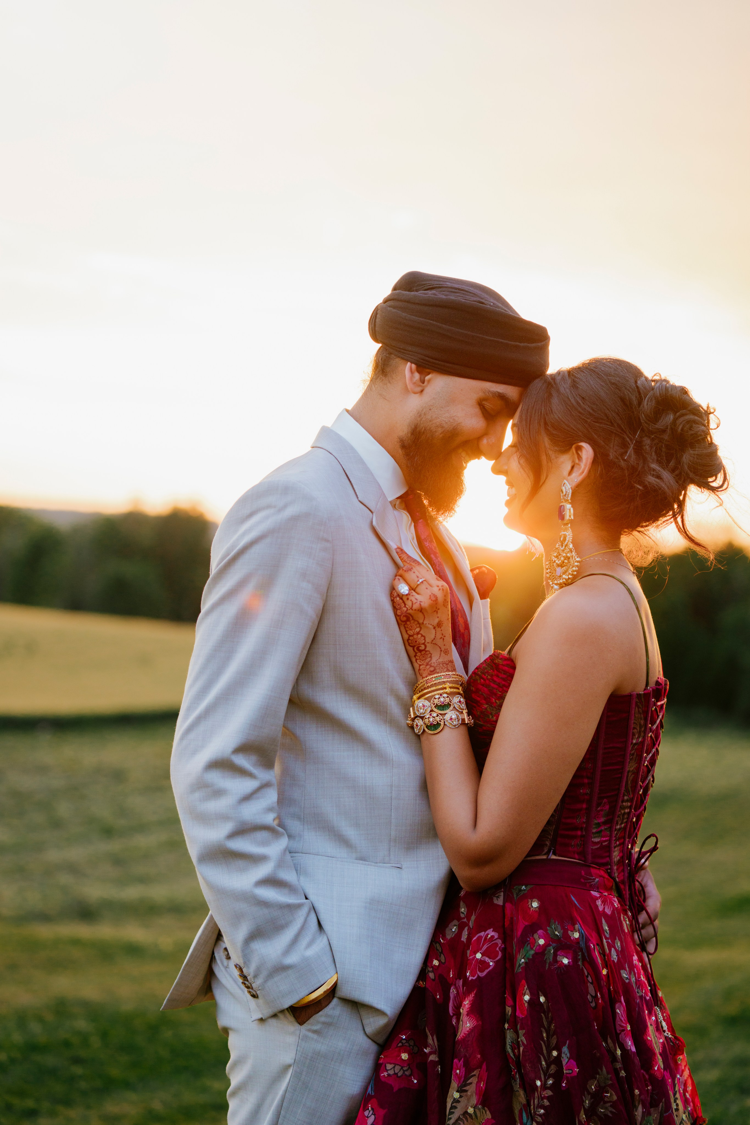 Nooreen & Jugraj. Studio Kunal Photography