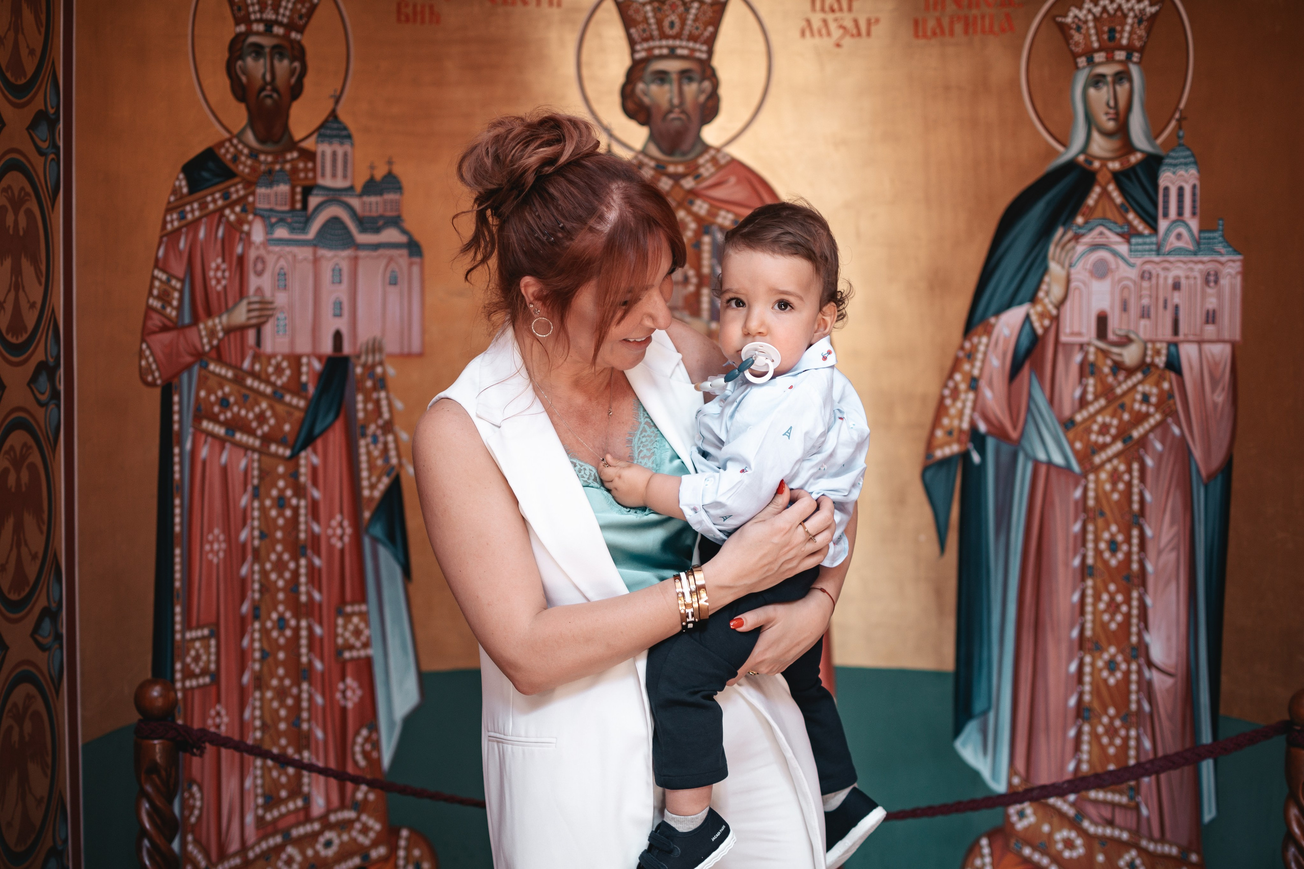 Lazar, krštenje i rođendan. BambinaaPhotography