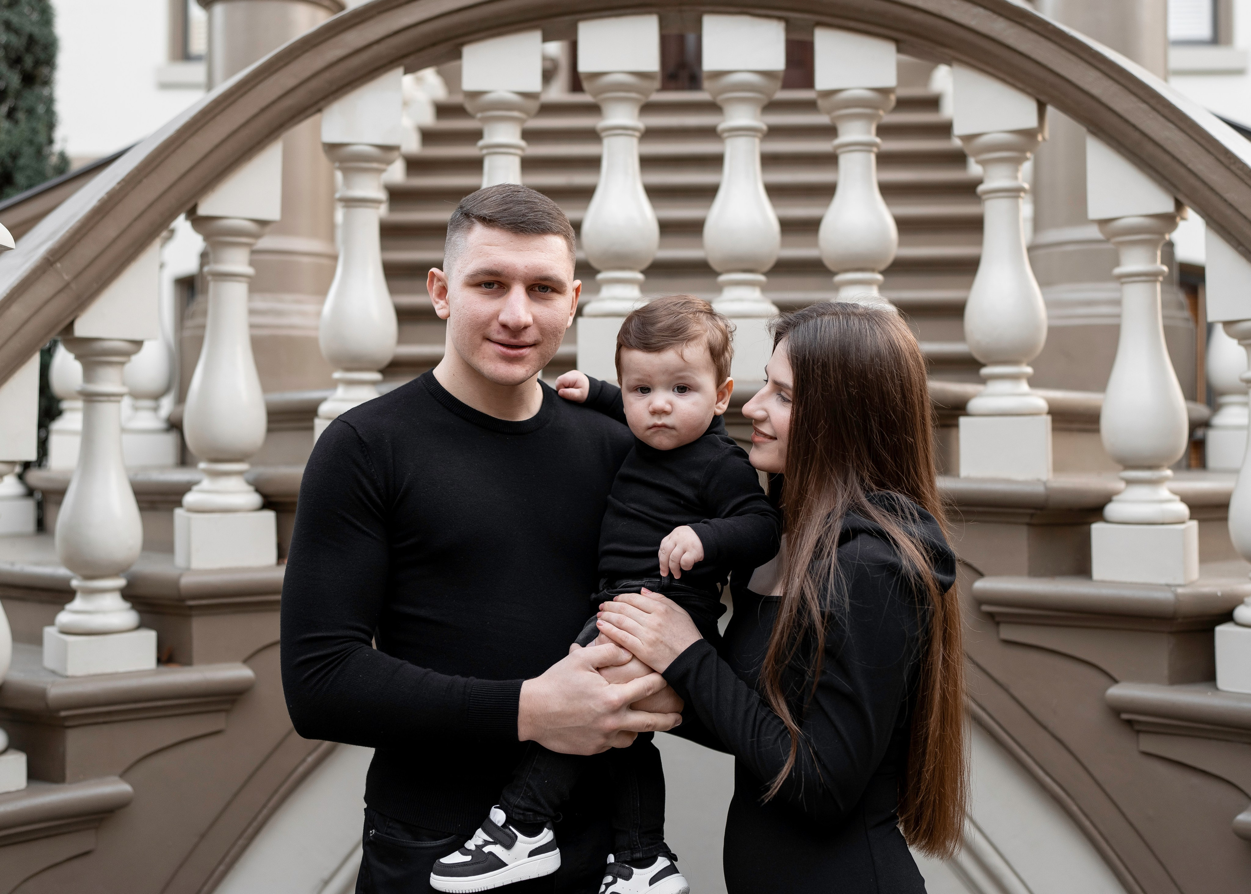 Artem, Nadia & Elisha. Family photographer in Sacramento | Sofia Pavenko