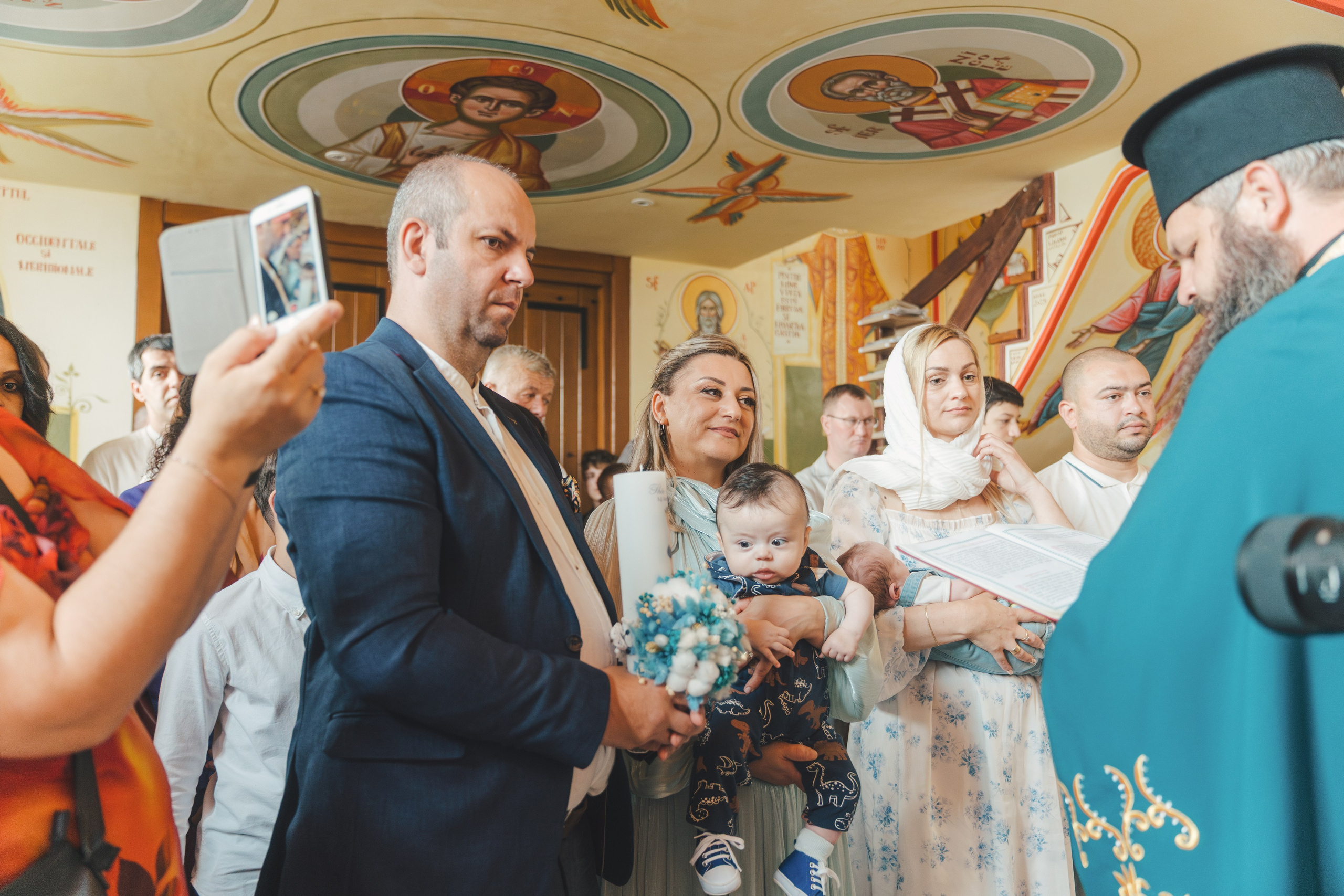 Théo Andrei`s Christening