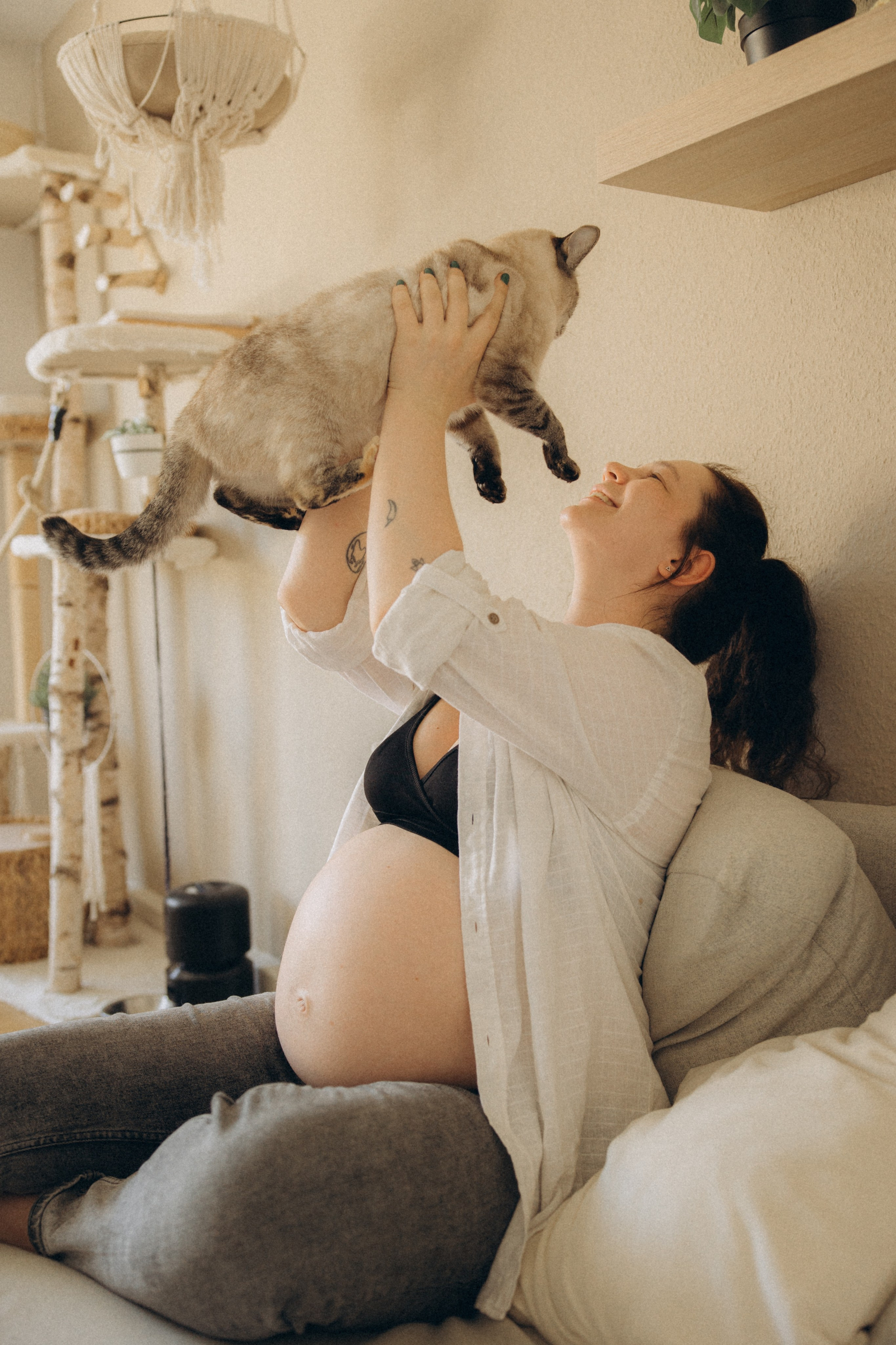 Janas Pregnancy. Hochzeits- und Porträtfotografin in Deutschland