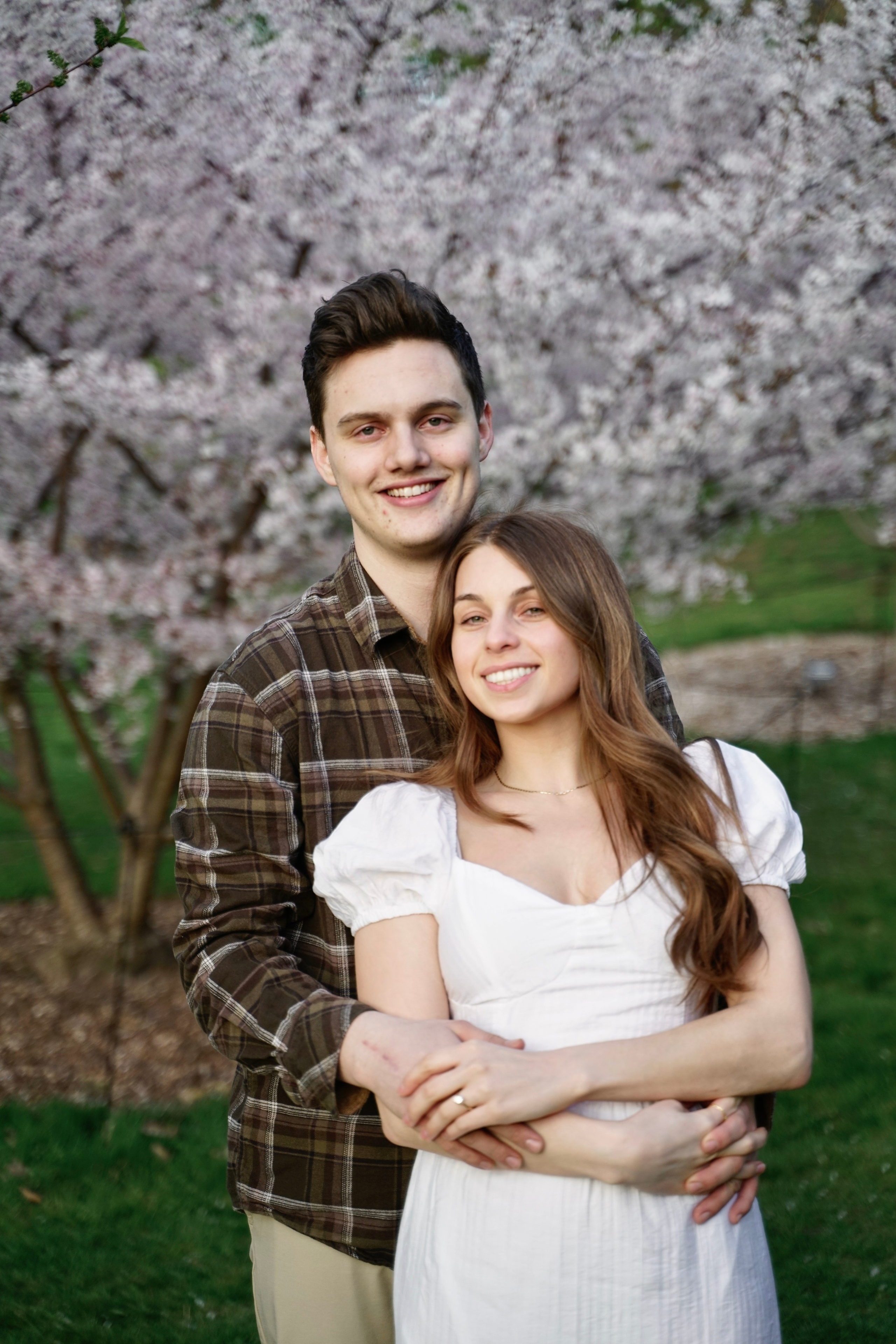 Kassandra and Andrew at Harvard Arboretum. Stefanovich Photography | Boston, MA