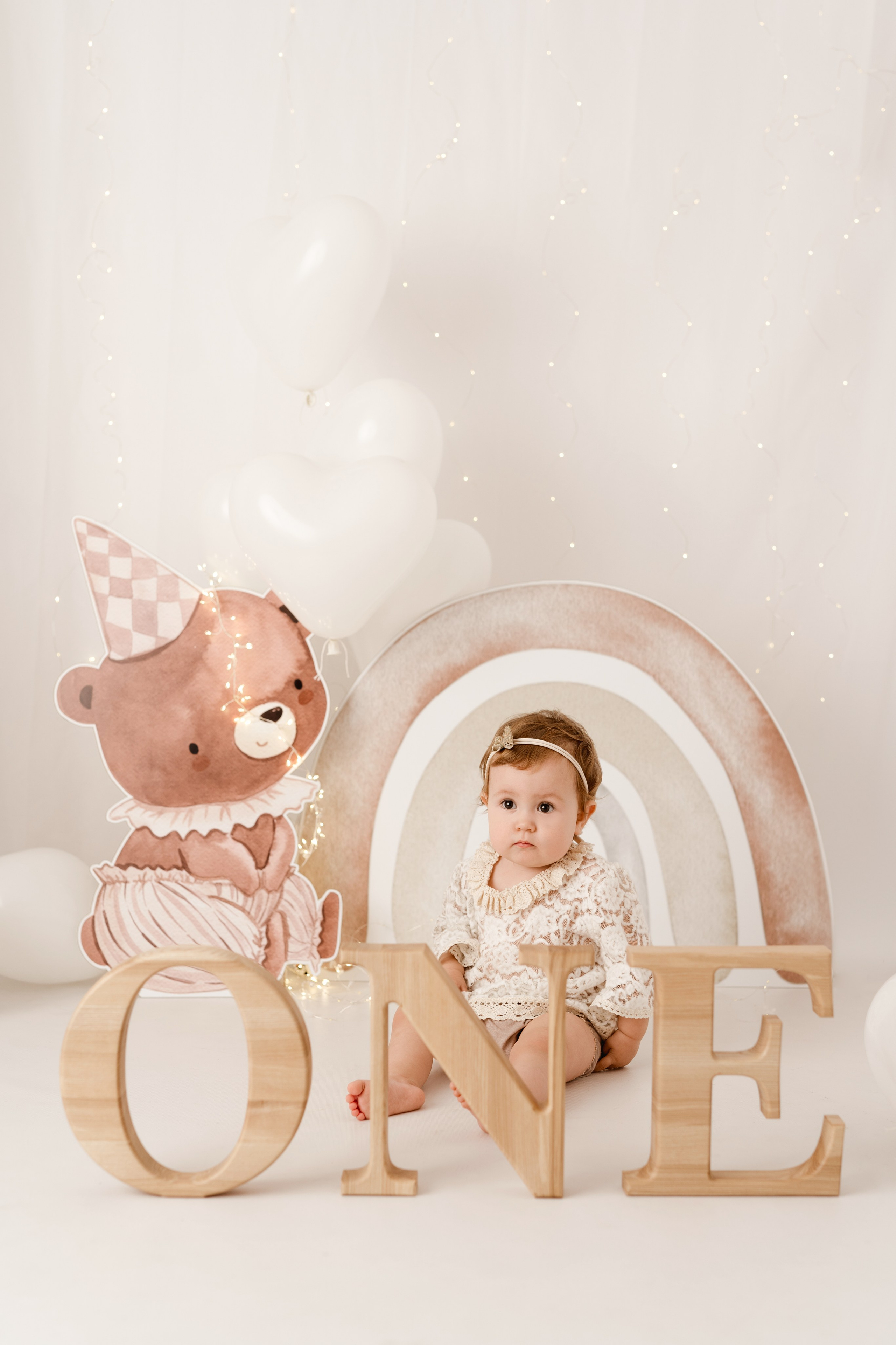 Sesja roczkowa Alicji. Fotograf Łódź - sesja ciążowa, noworodkowa, dziecięca. Studio w Łodzi