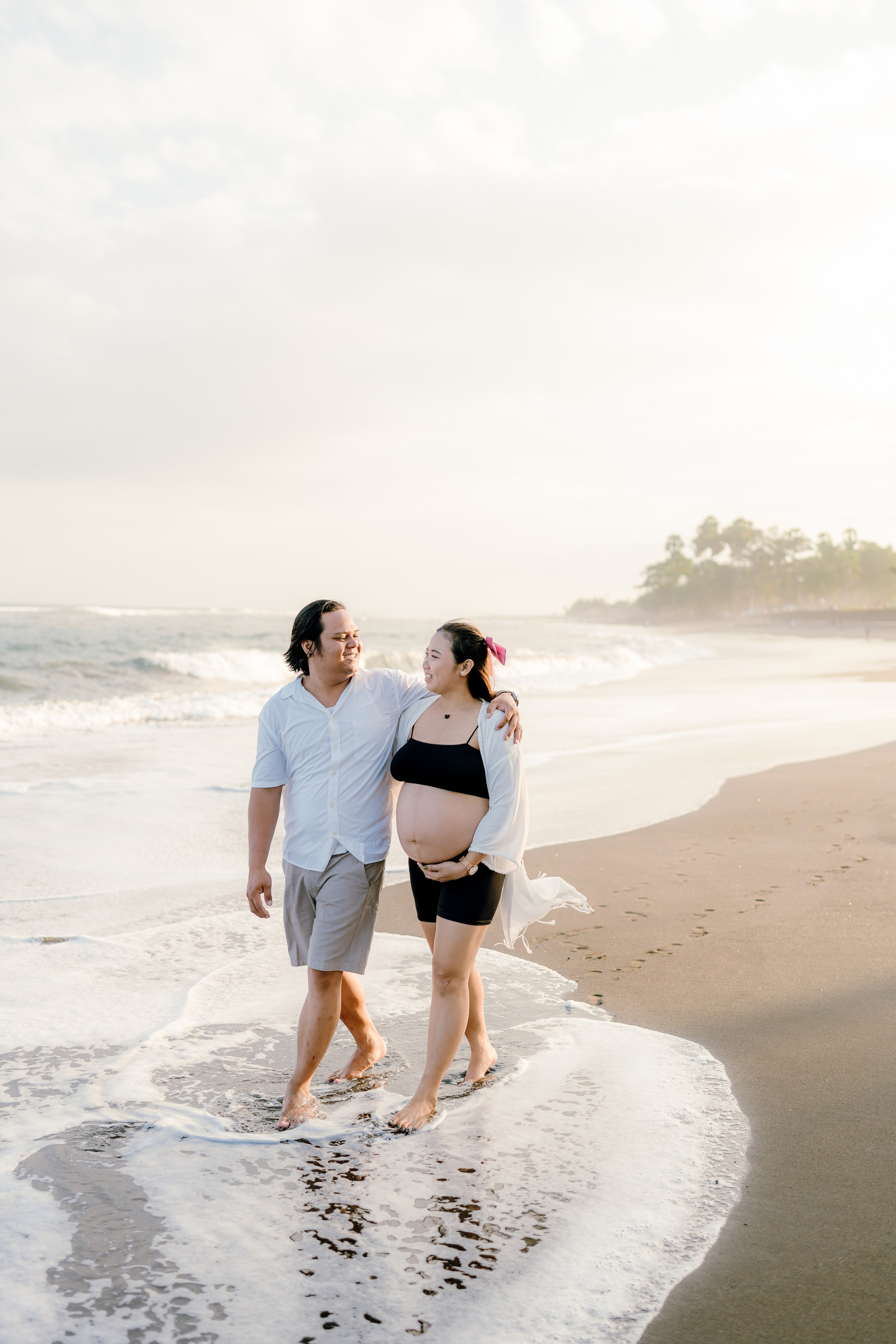 Maternity Photoshoot in Bali. Female Photographer in Bali