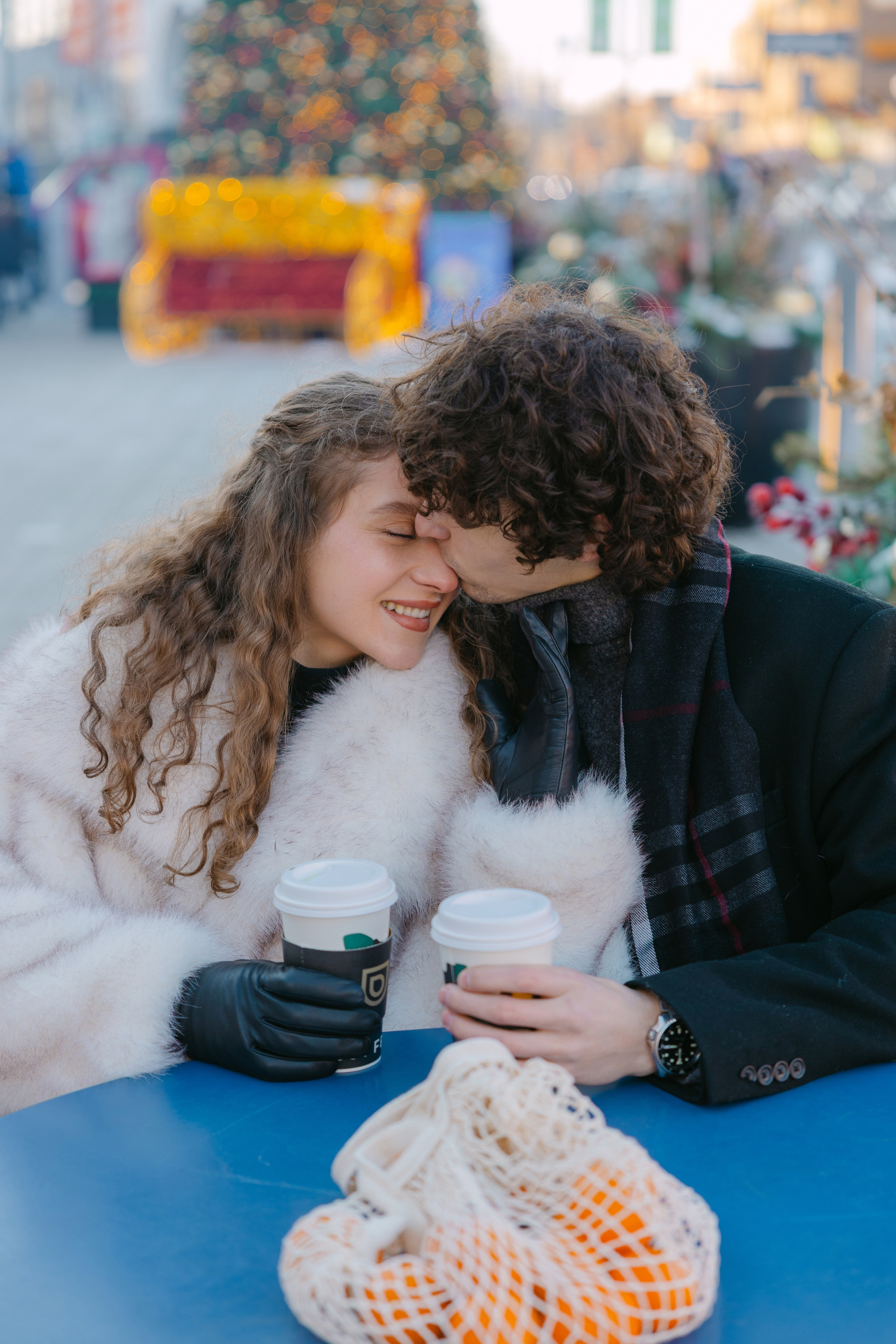 Christmas magic together. Home