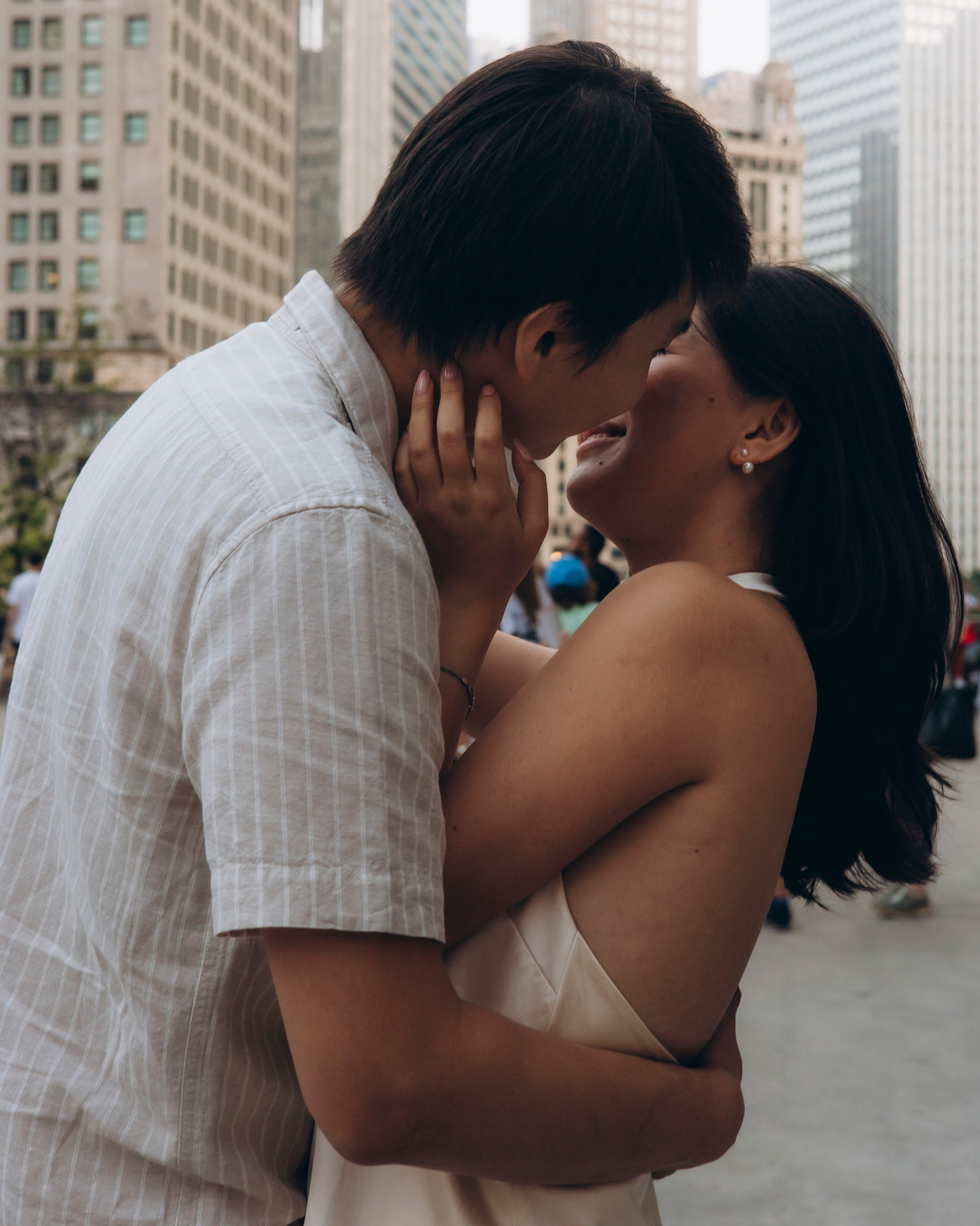 Downtown Chicago Couples Session — Chicago Photographer — Margarita Chudinova