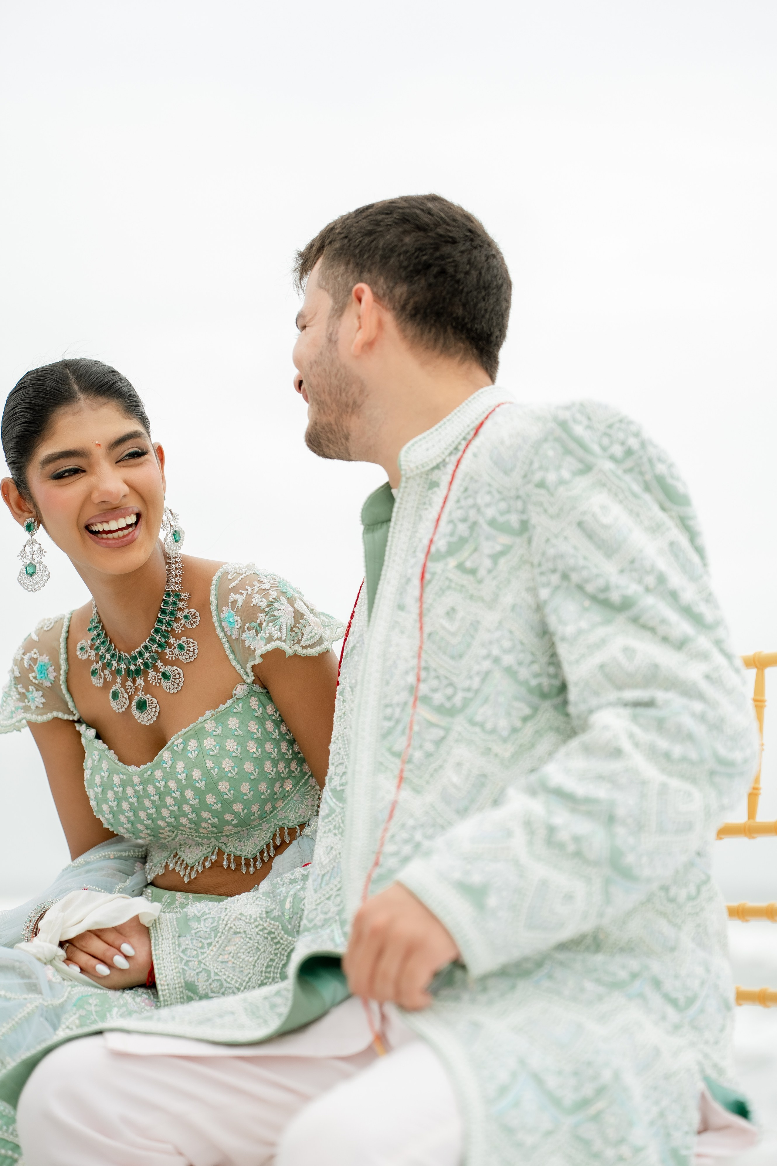 Beach Shaadi! Ft. Aishwarya & Milan. Fine art Wedding Photographers in India & Canada