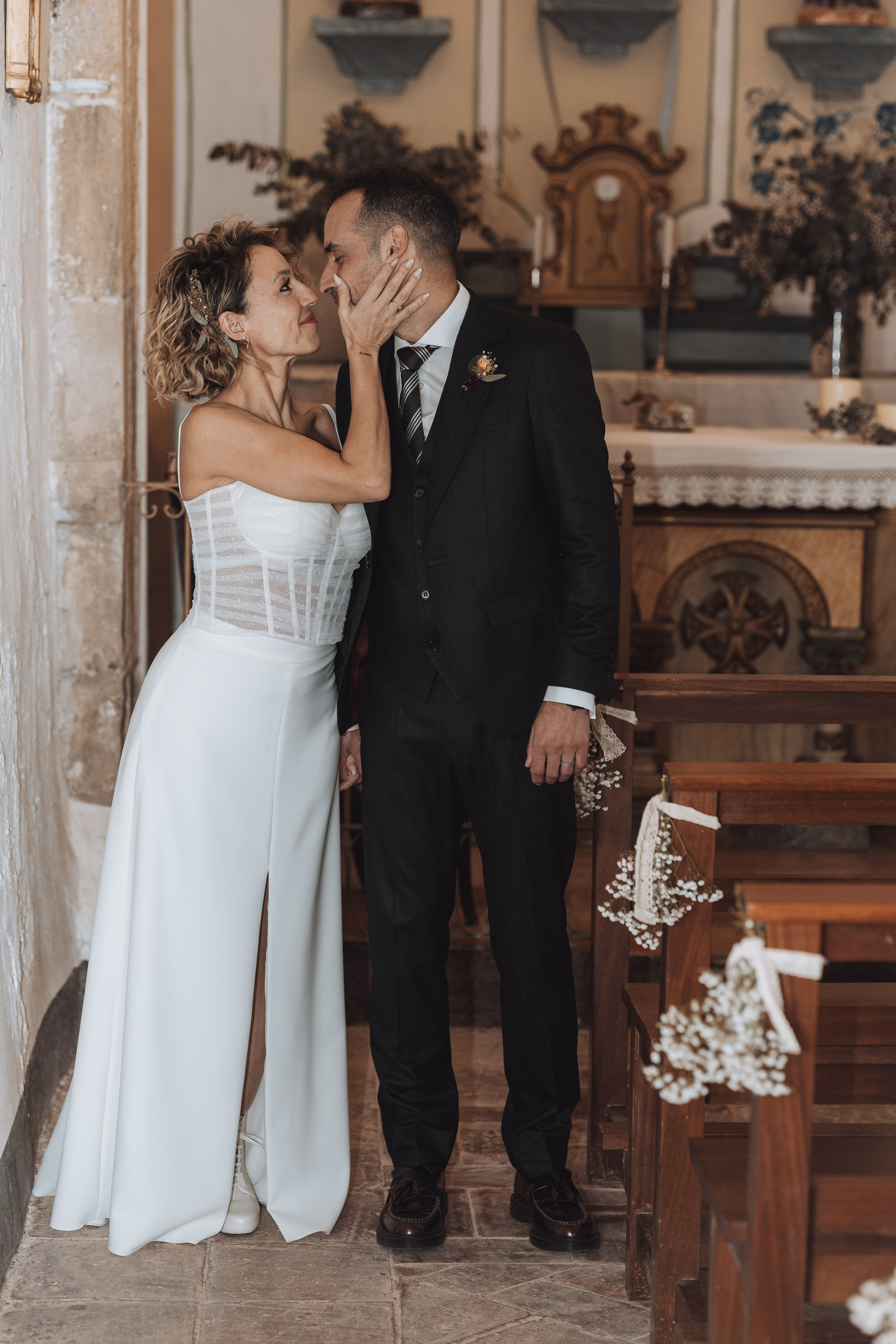 Toñi+Marcos, 30.11.2024, Ermita de Santa Llúcia de Tonyà. Fotógrafa de bodas en Cataluña