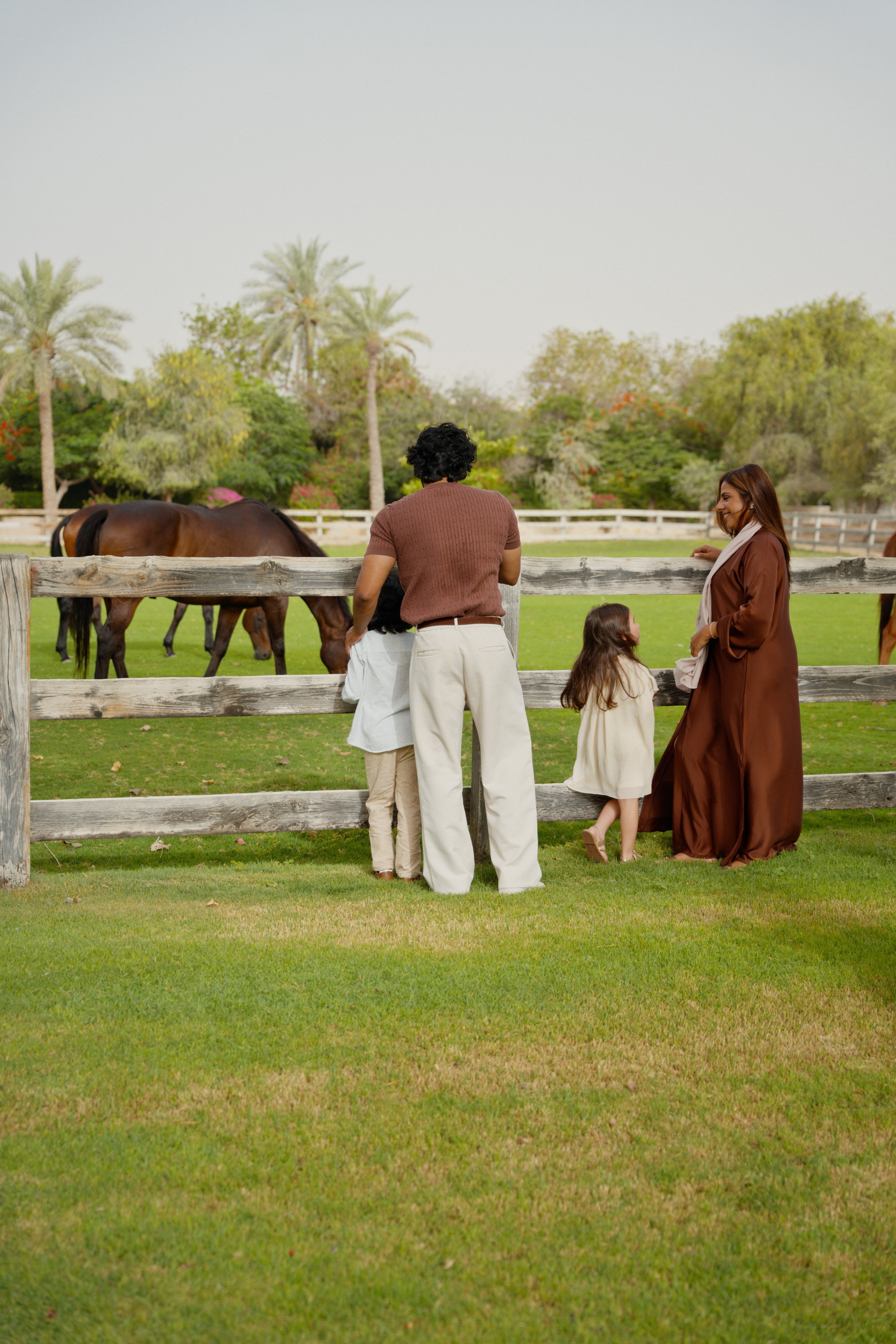 Family staycation at Melia Desert Palm