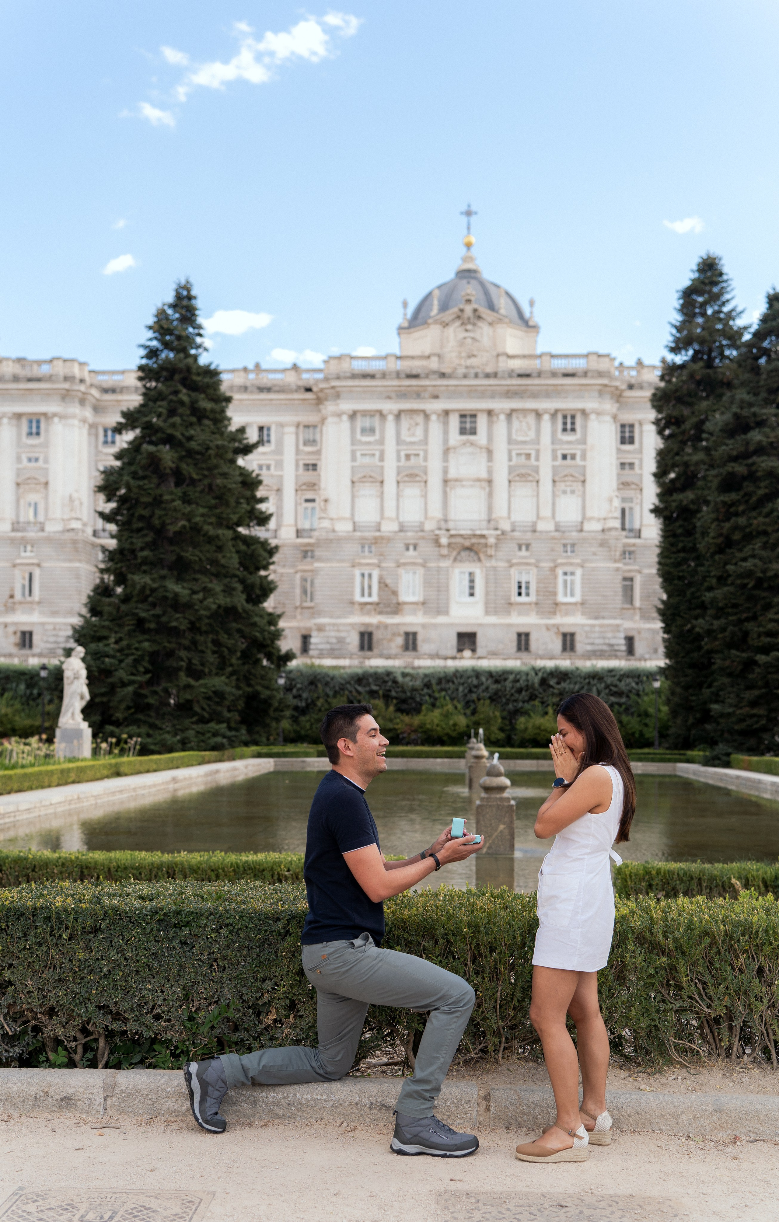 Engagement at the Royal Palace. Fotógrafo en Madrid, España. Alyona Belyaninova