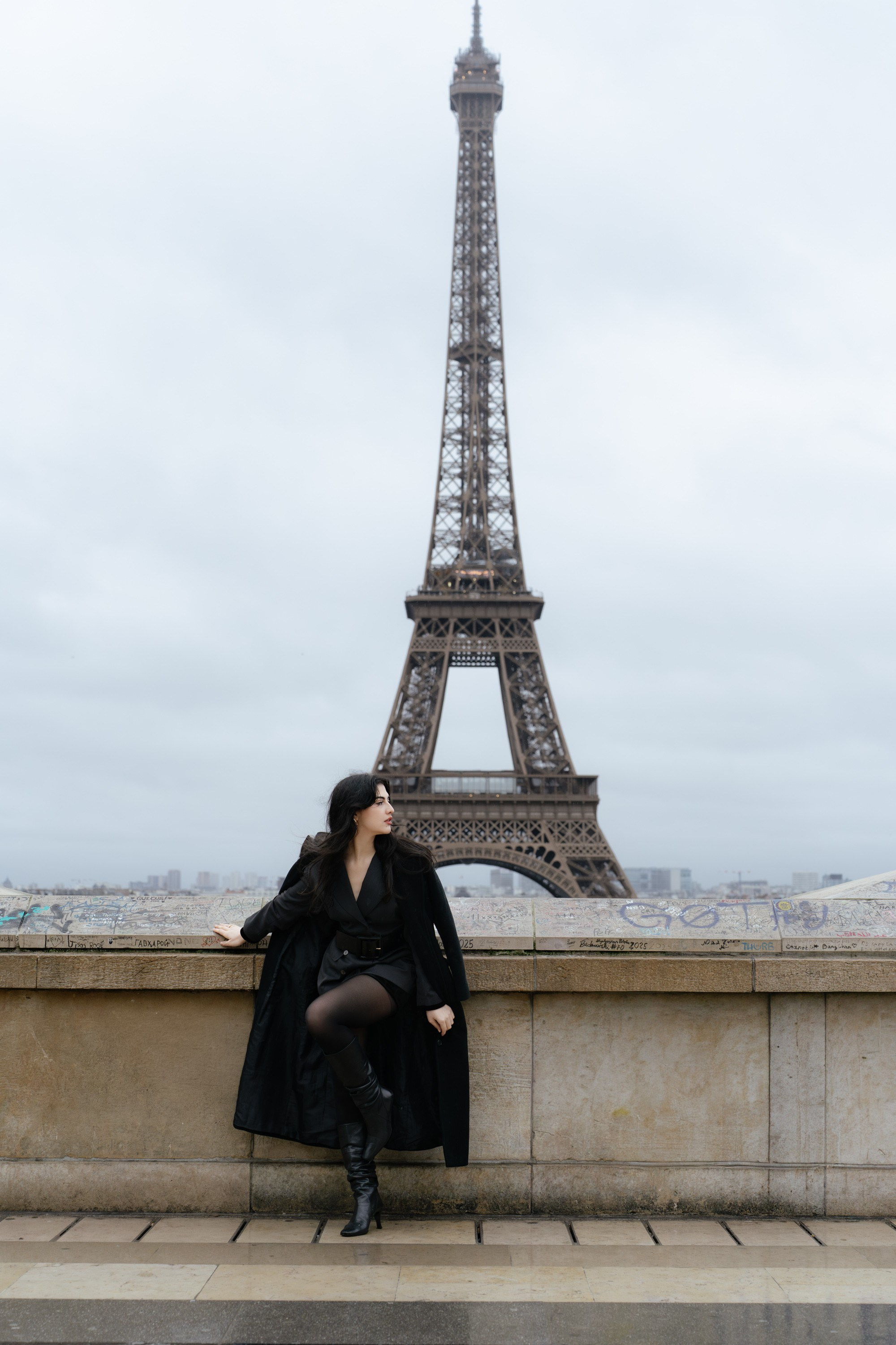 Solo Portrait Session: Trocadero. Paris Photographer & Videographer