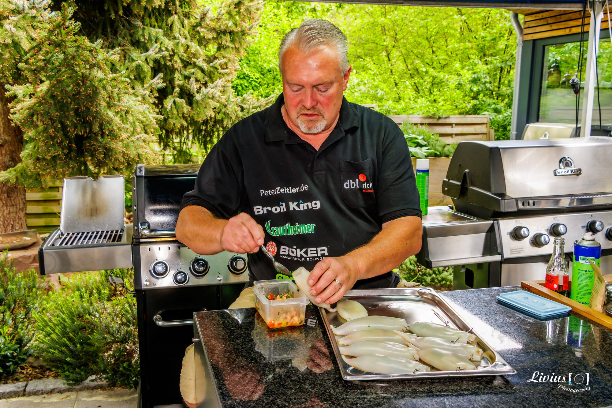 Peter Zeitler Grillkurs. FOTO KREATIV