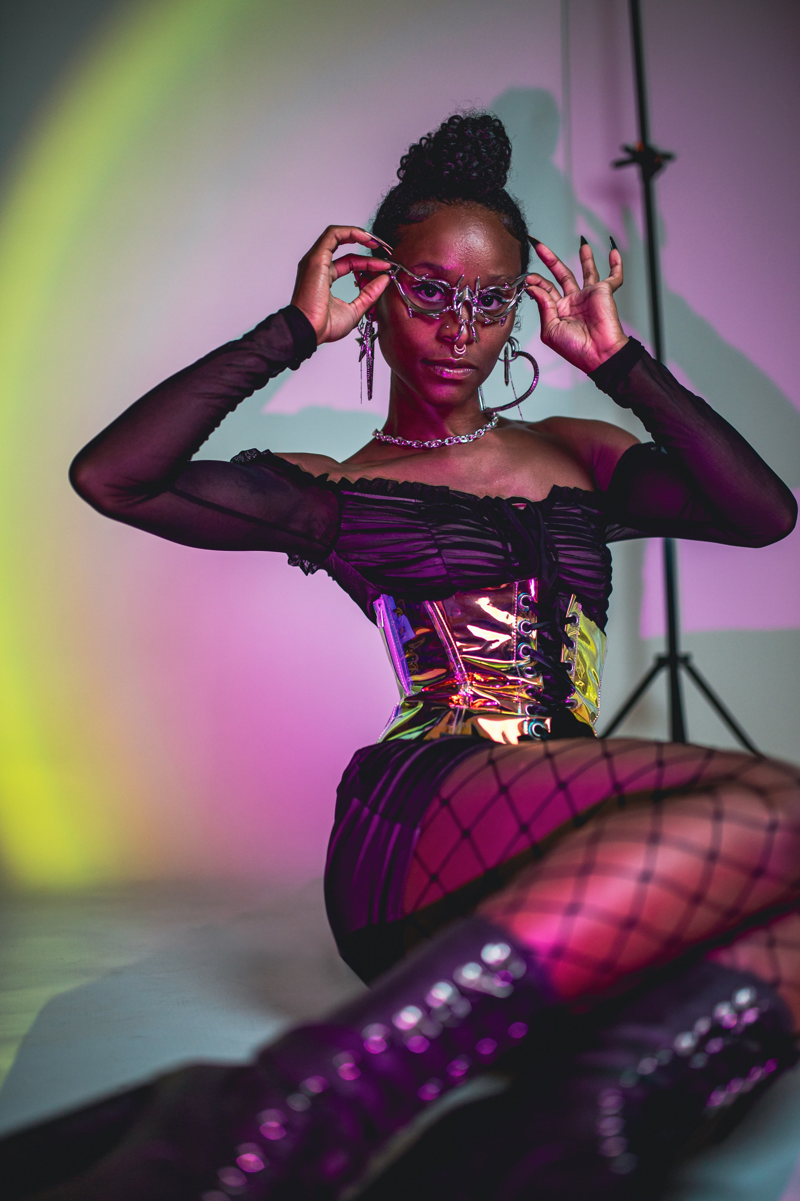 Cartier Cyberpunk. Oxana Photographer in Charlotte, NC