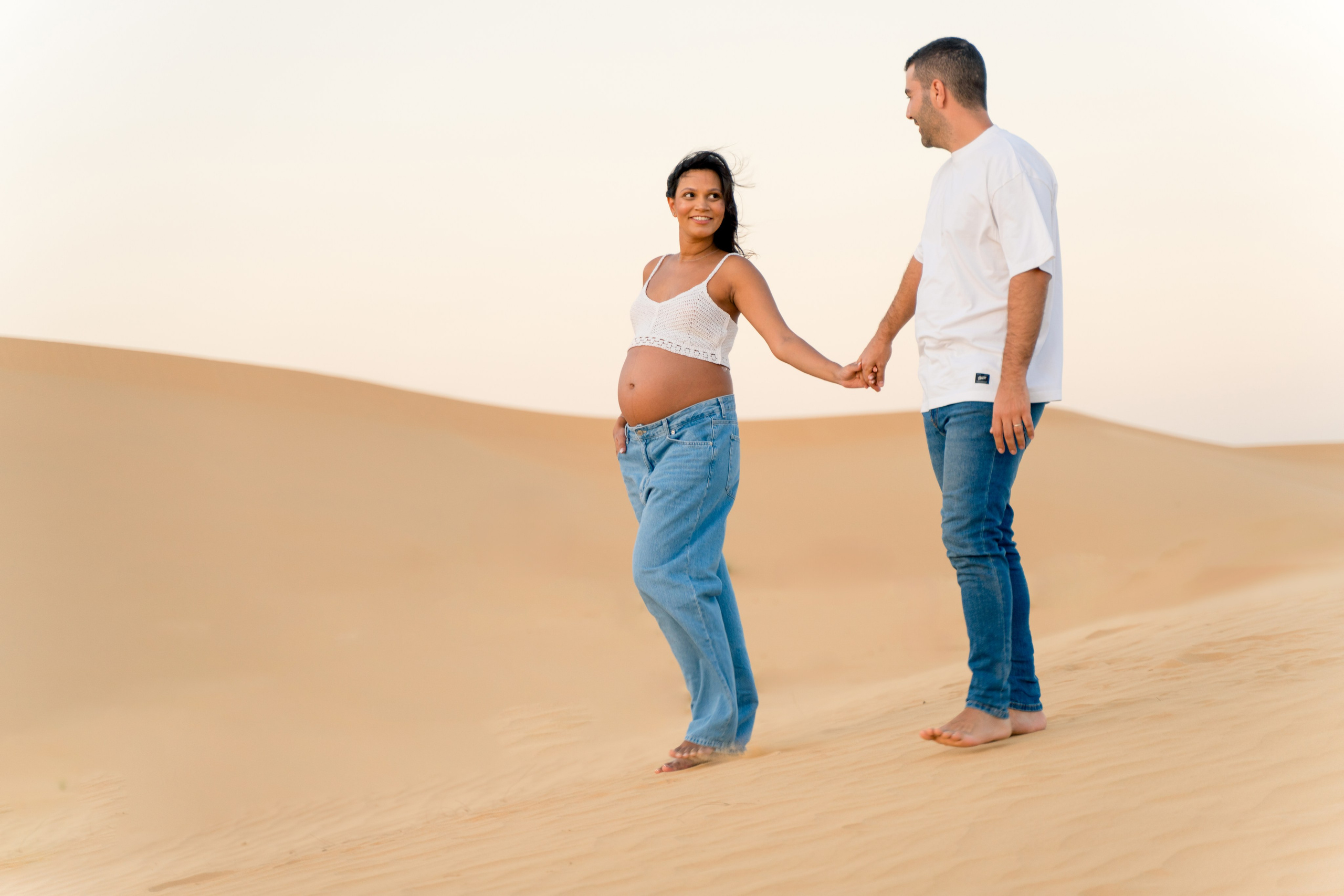 Парная съемка в Пустыне. Фотограф в Абу Даби Марина
