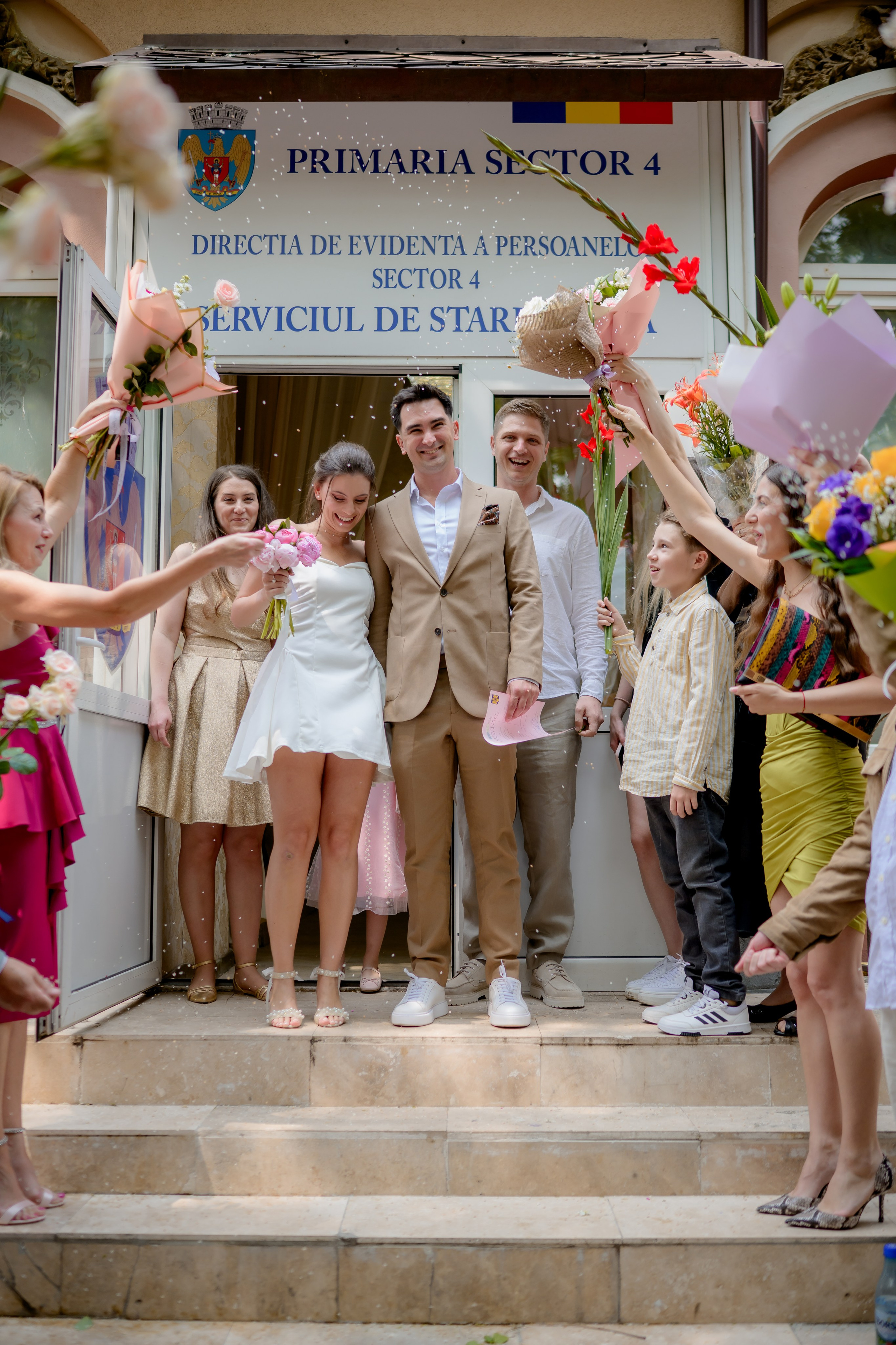 Fotografii la starea civila sector 4 – Iulia & Alexandru