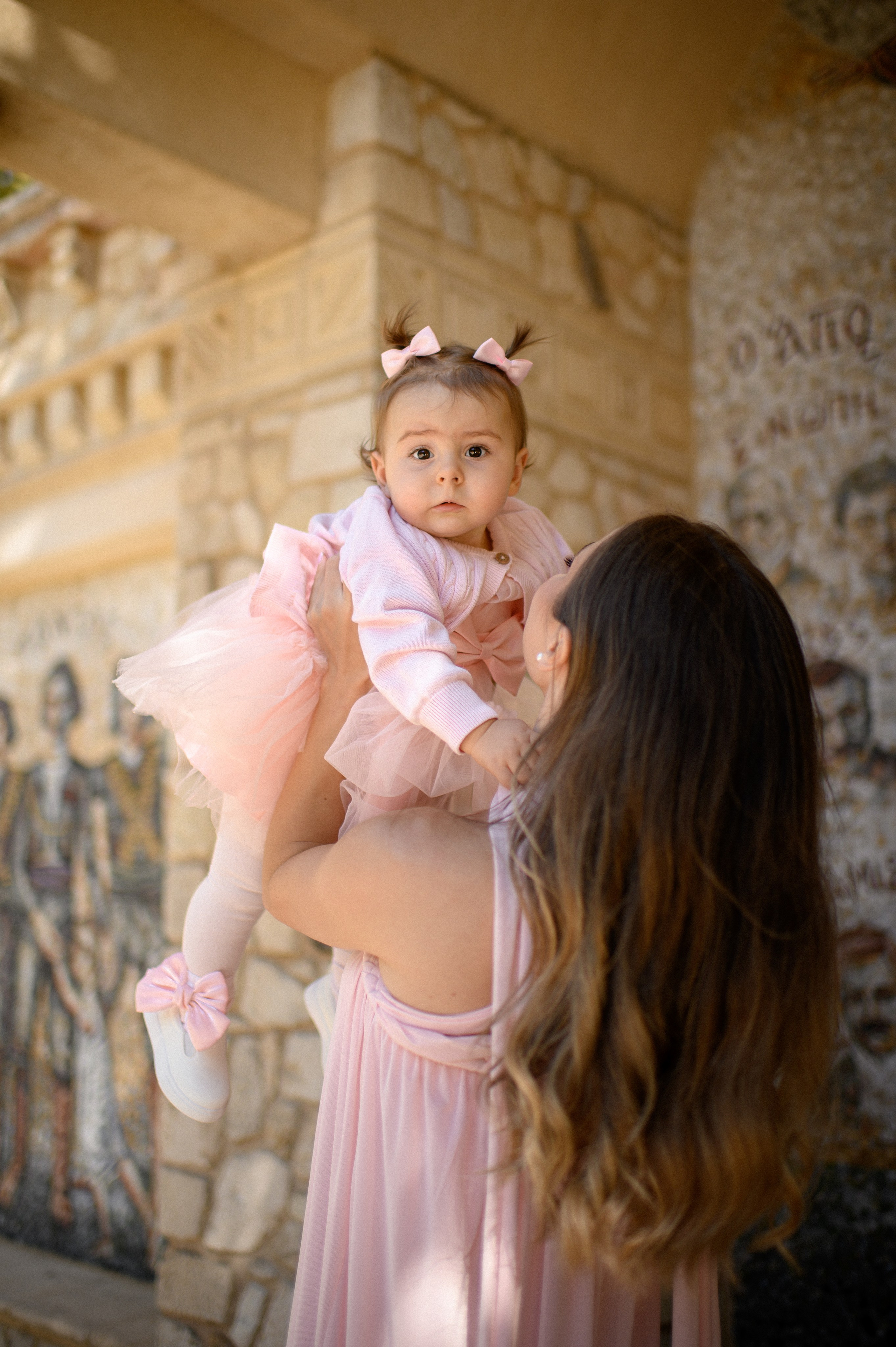 Baptism Aleksandra-Olivia. Family, children, portrait, and event photography in Thessaloniki
