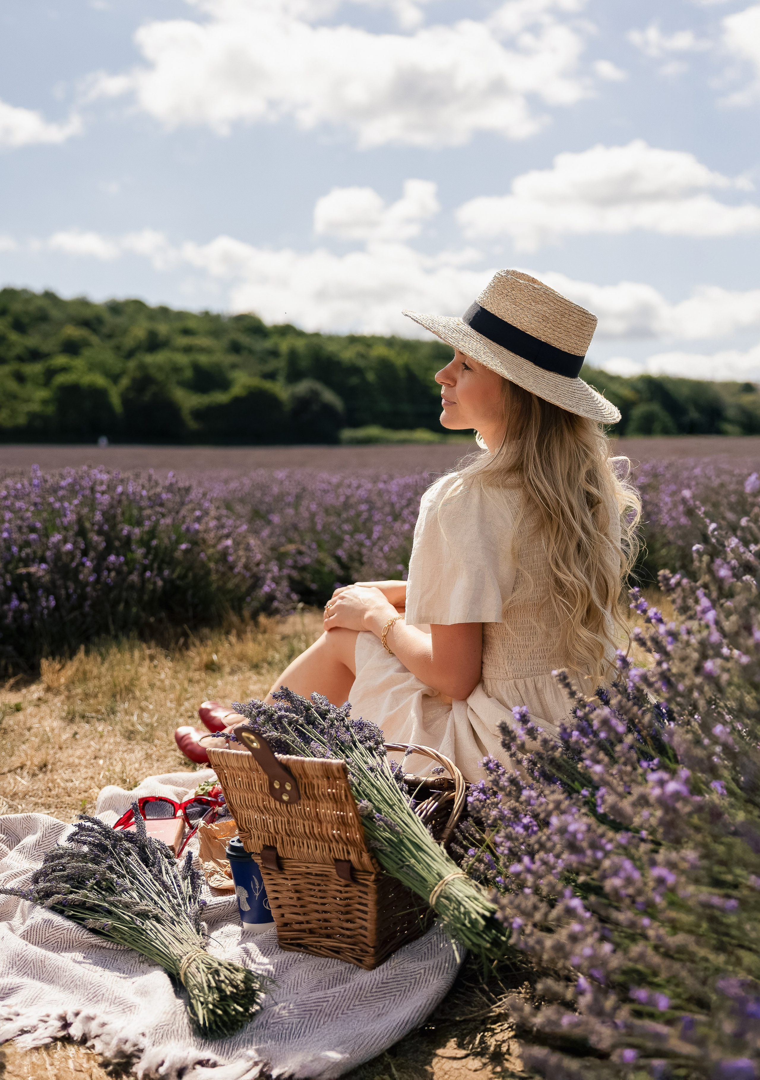Lavender Picnics. PHOTOGRAPHER IN LONDON
