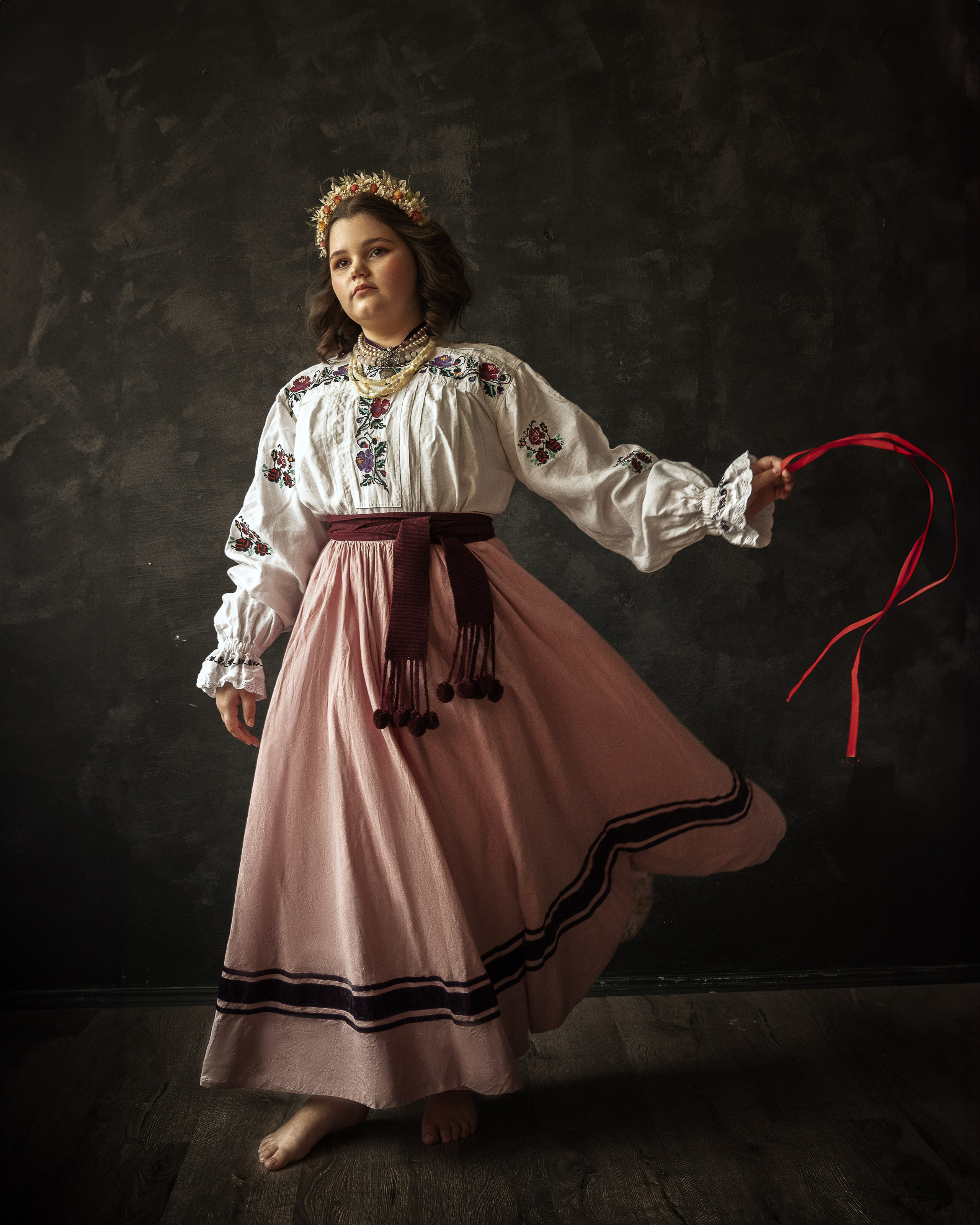 Lyudmila (Ukrainian Family). Victoria Lyubchenko — fine art photography in Bismarck, ND
