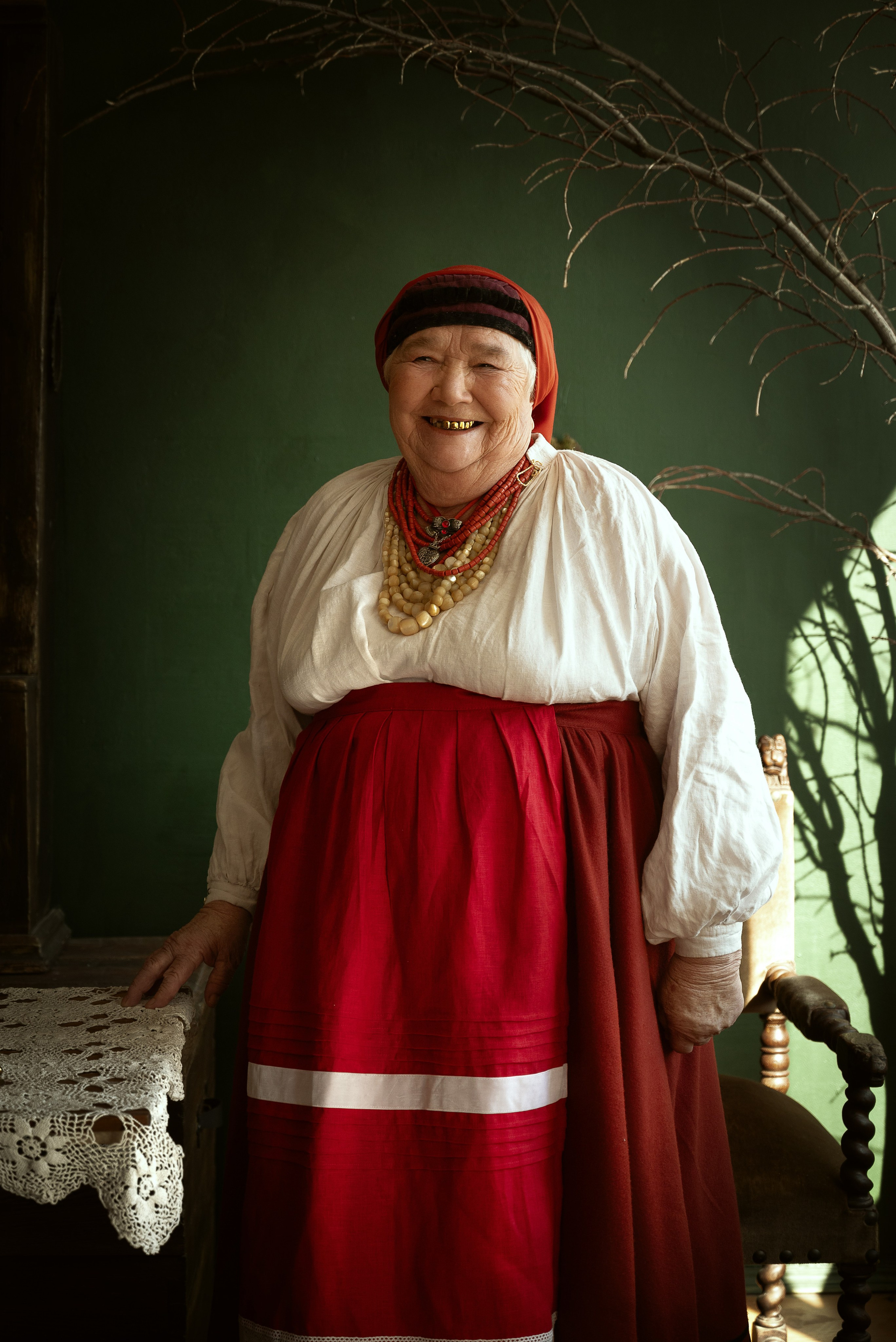 Alina & grandma. Victoria Lyubchenko — fine art photography in Bismarck, ND