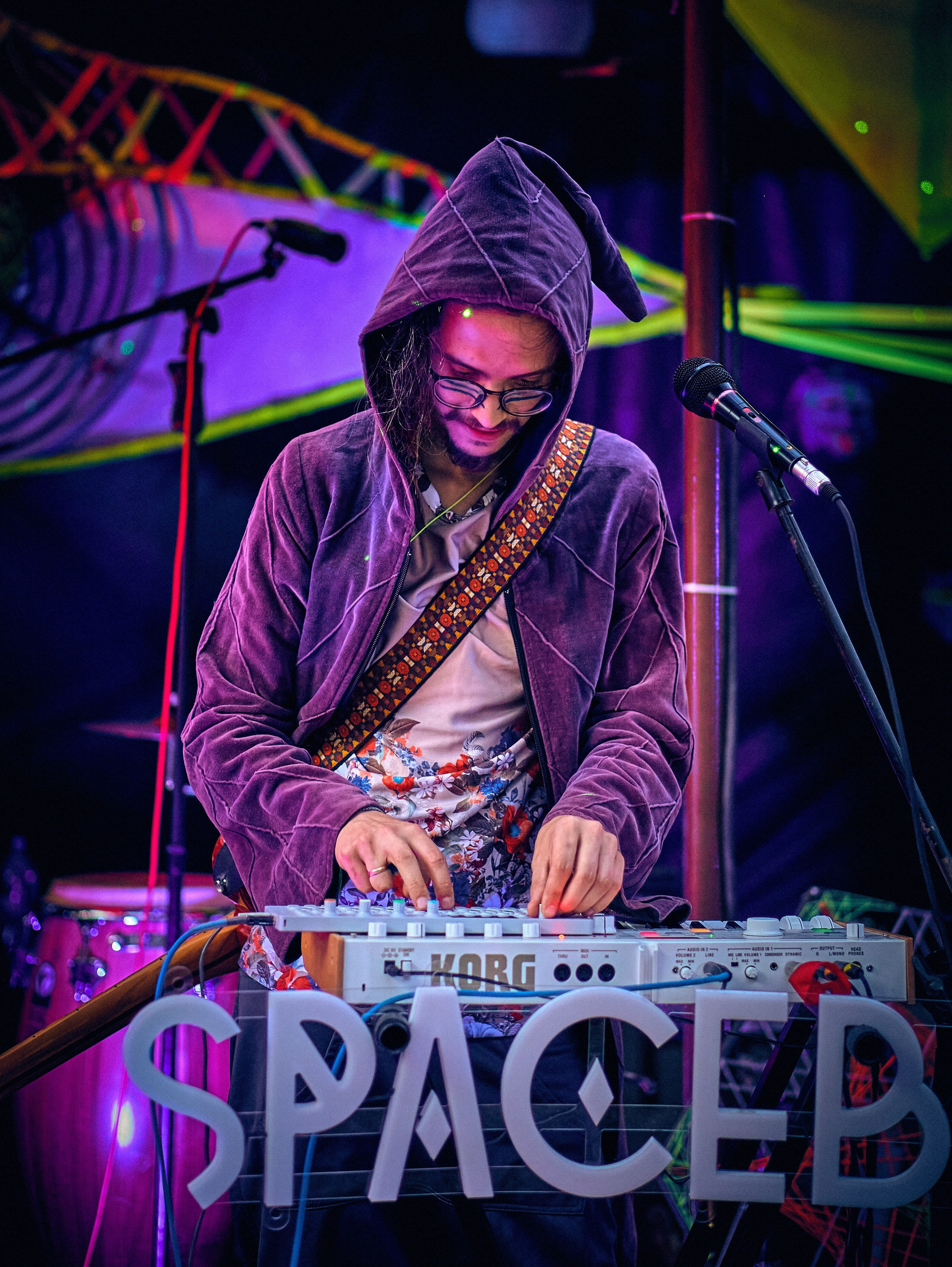 Kosmiczny koncert zespołu SPACEBOY na Organic Festival 2021. Andriej Szypilow - Fotografia & Wideografia