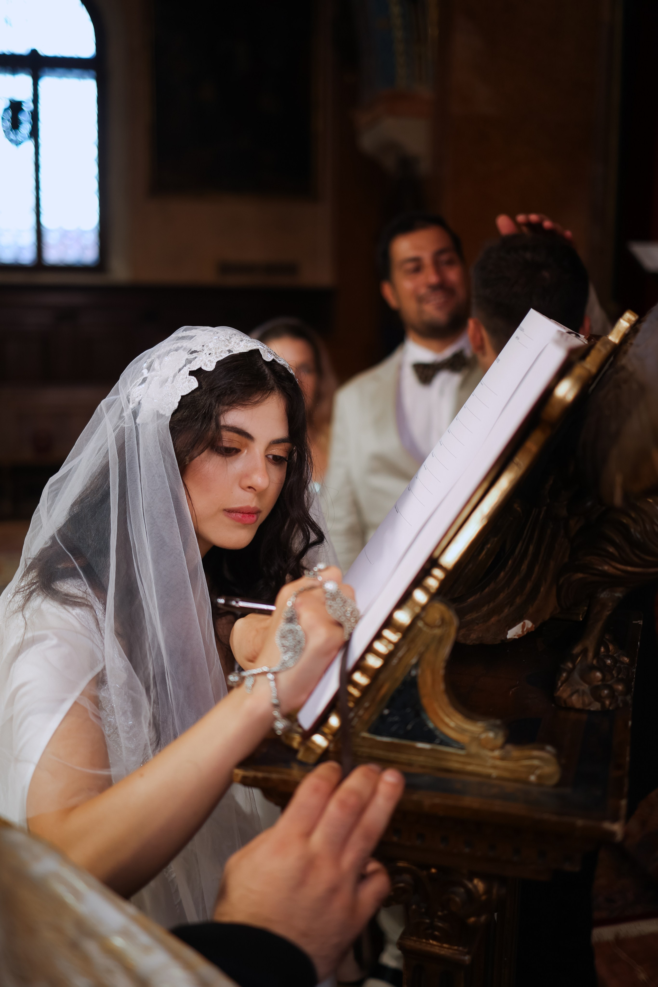 a traditional Armenian marriage ceremony in Venice