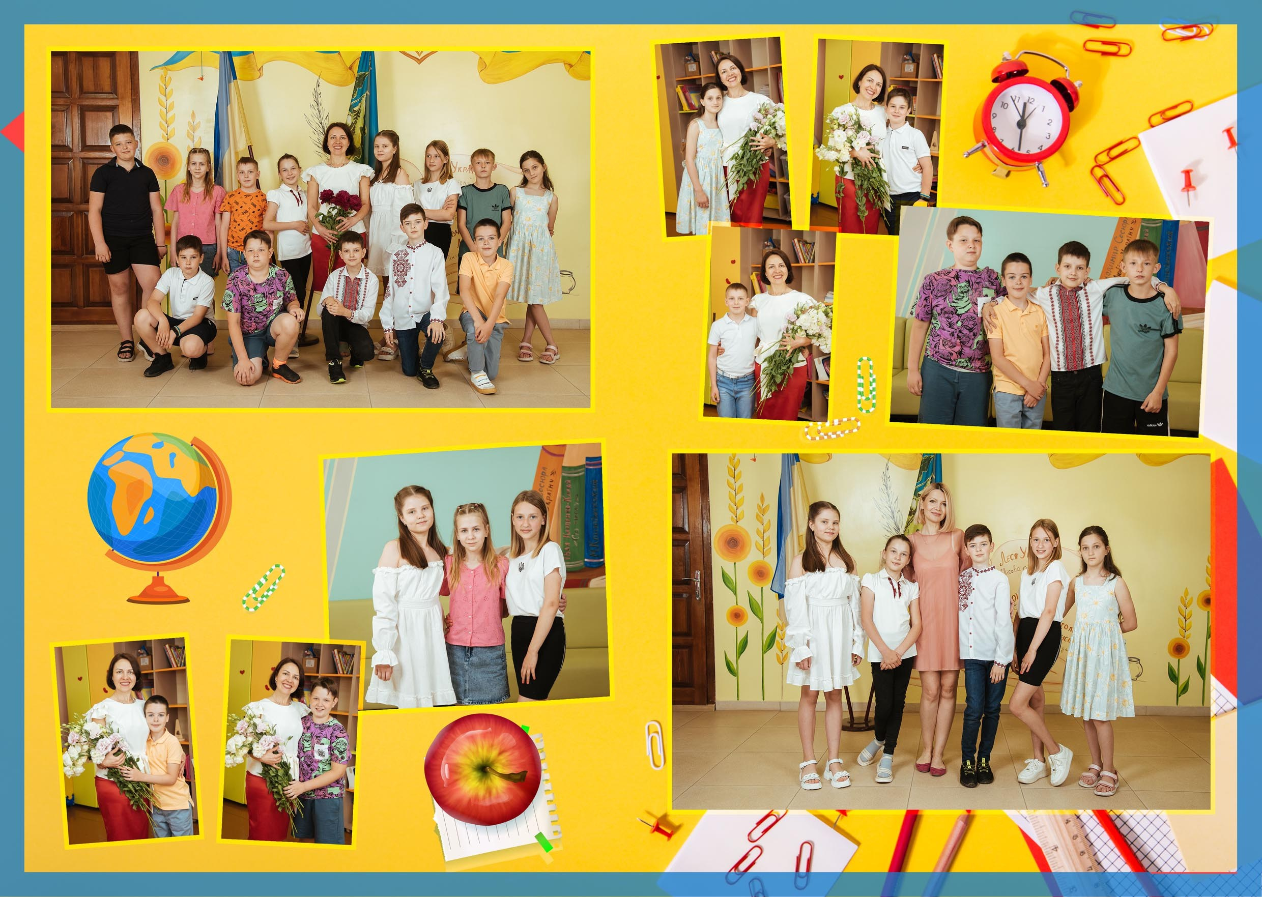 Дизайн «Yellow» для 1-4 классів. Моменти