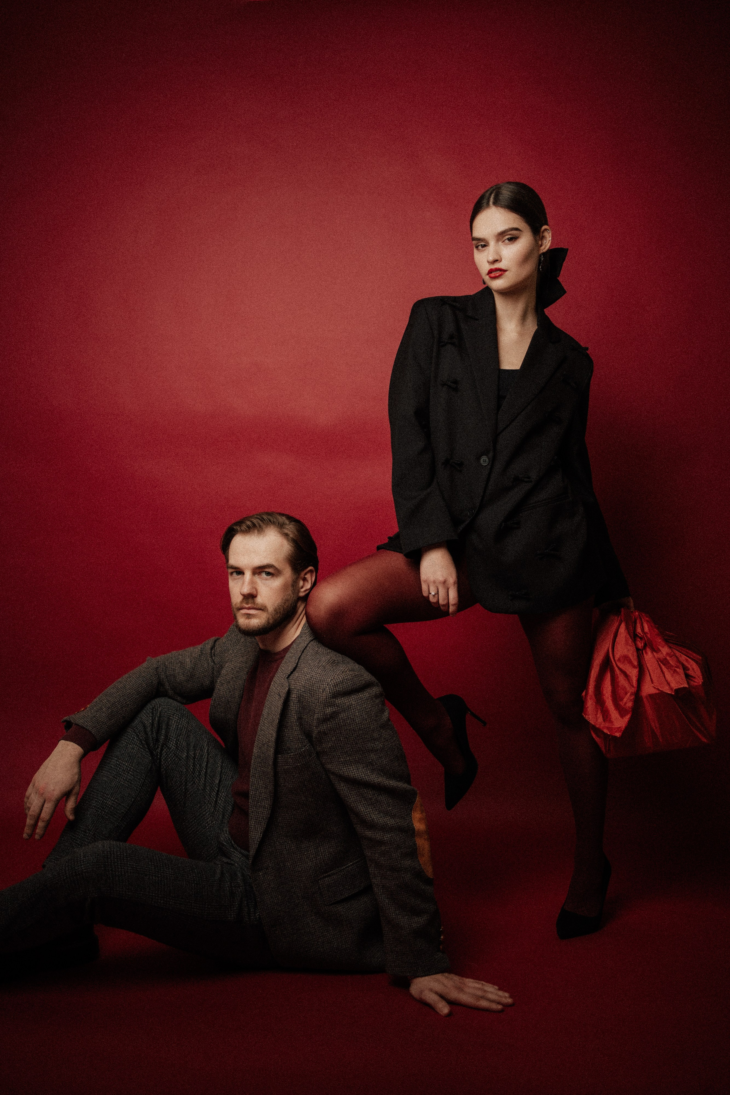 Christmas photoshoot. Destination wedding and fashion photographer in Riga Igor Davidovich