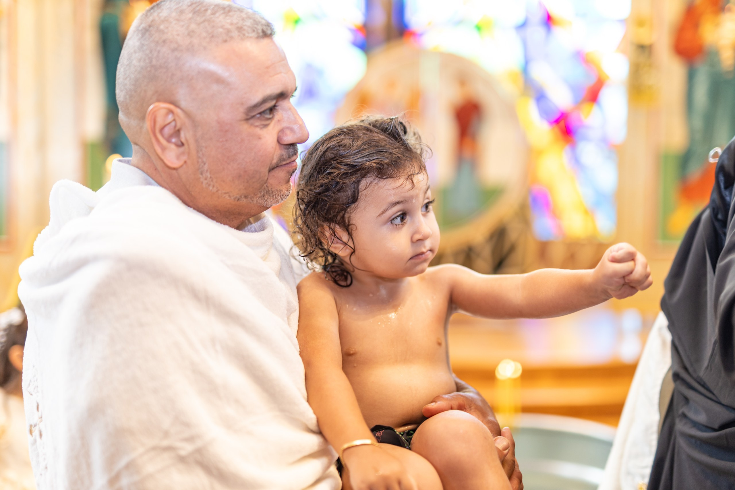 A Blessed Orthodox Baptism for Two. Family, lifestyle, and commercial photography in New York and New Jersey