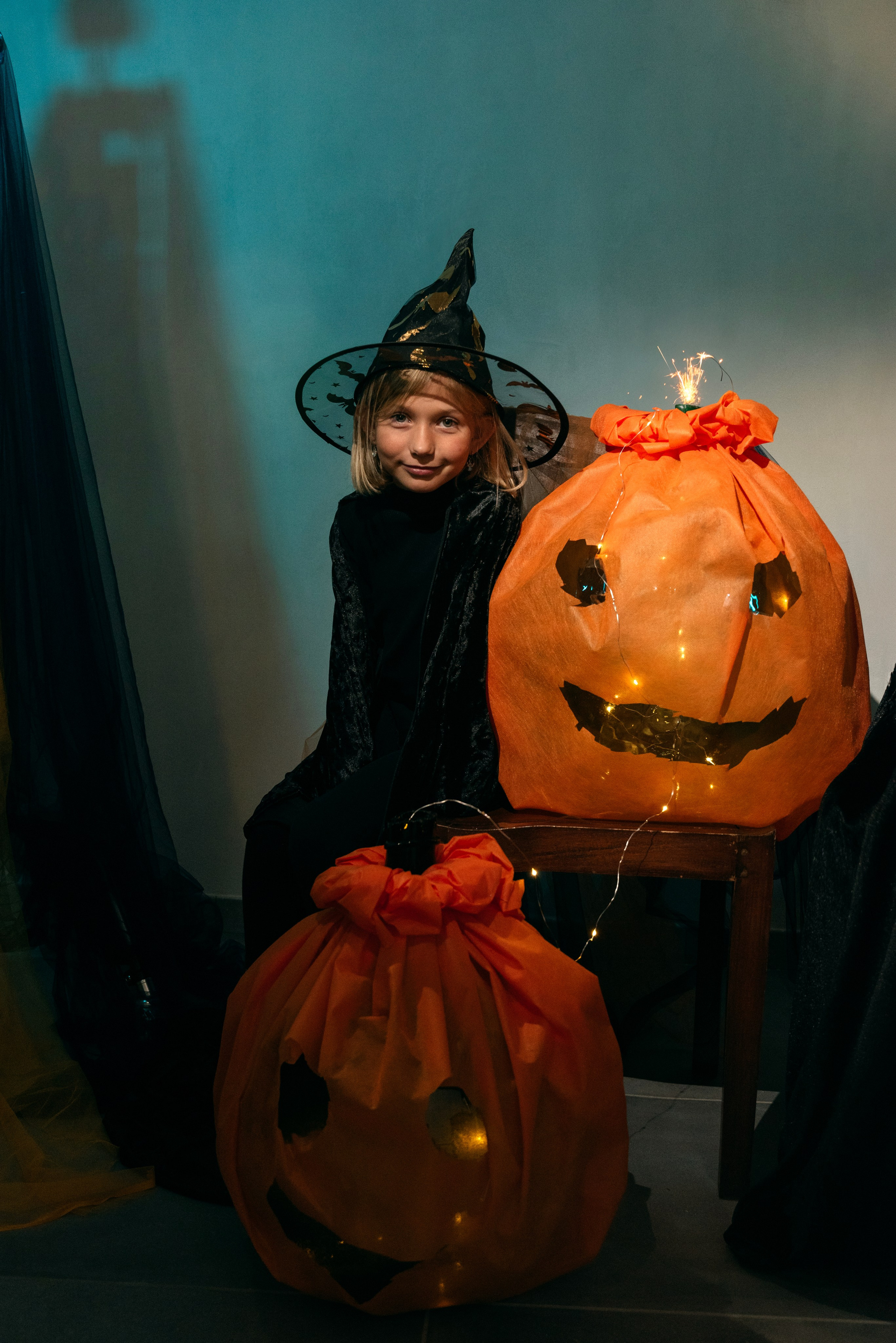 Servizio fotografico Halloween in studio bambini