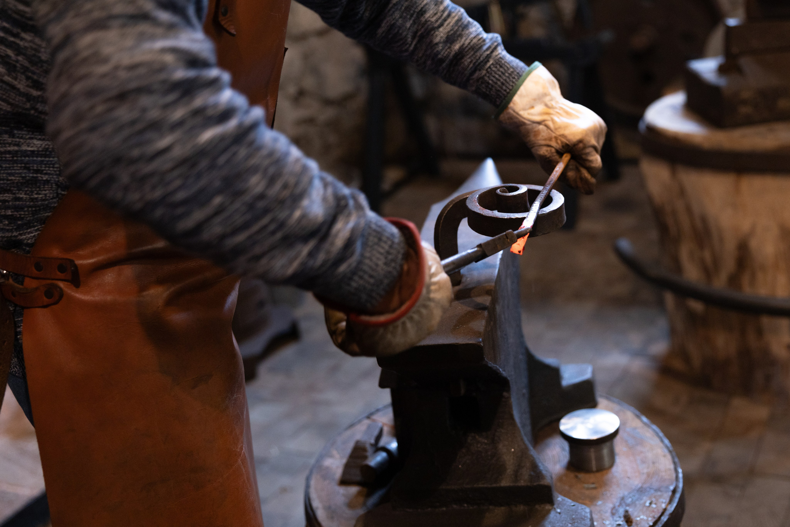 Schmied, Goldegg, 2024. Guzel Kolobova| Fotografin| Salzburg