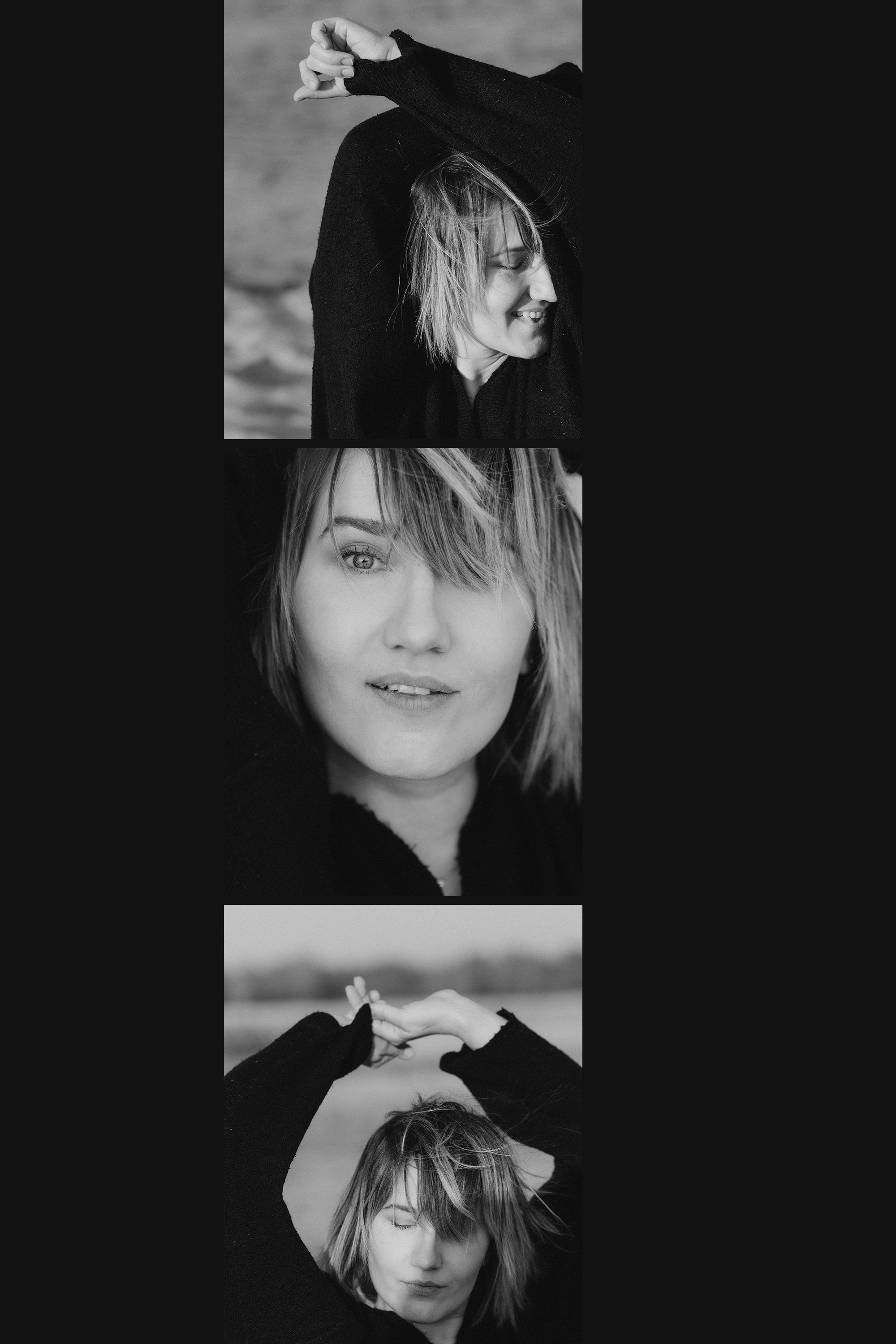 Eleganckie zdjęcia portretowe kobiece w plenerze.