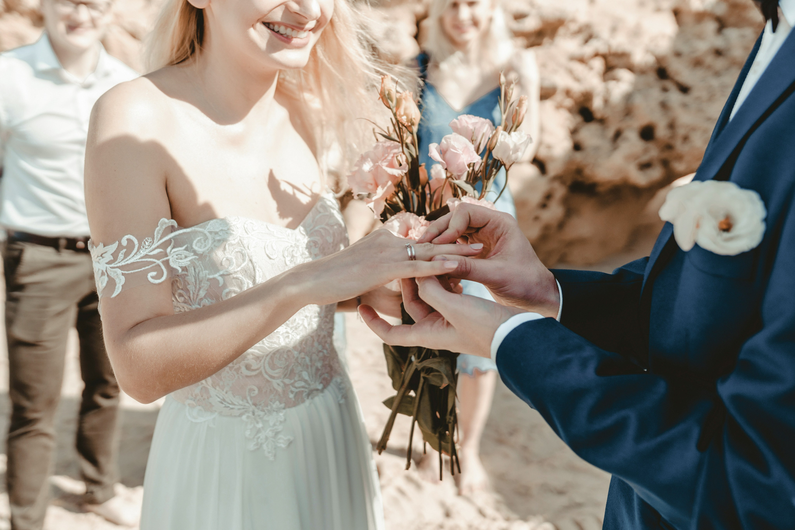 Церемония на пляже, Нерихус и Эгле. Фотограф в Португалии Полина Готовая