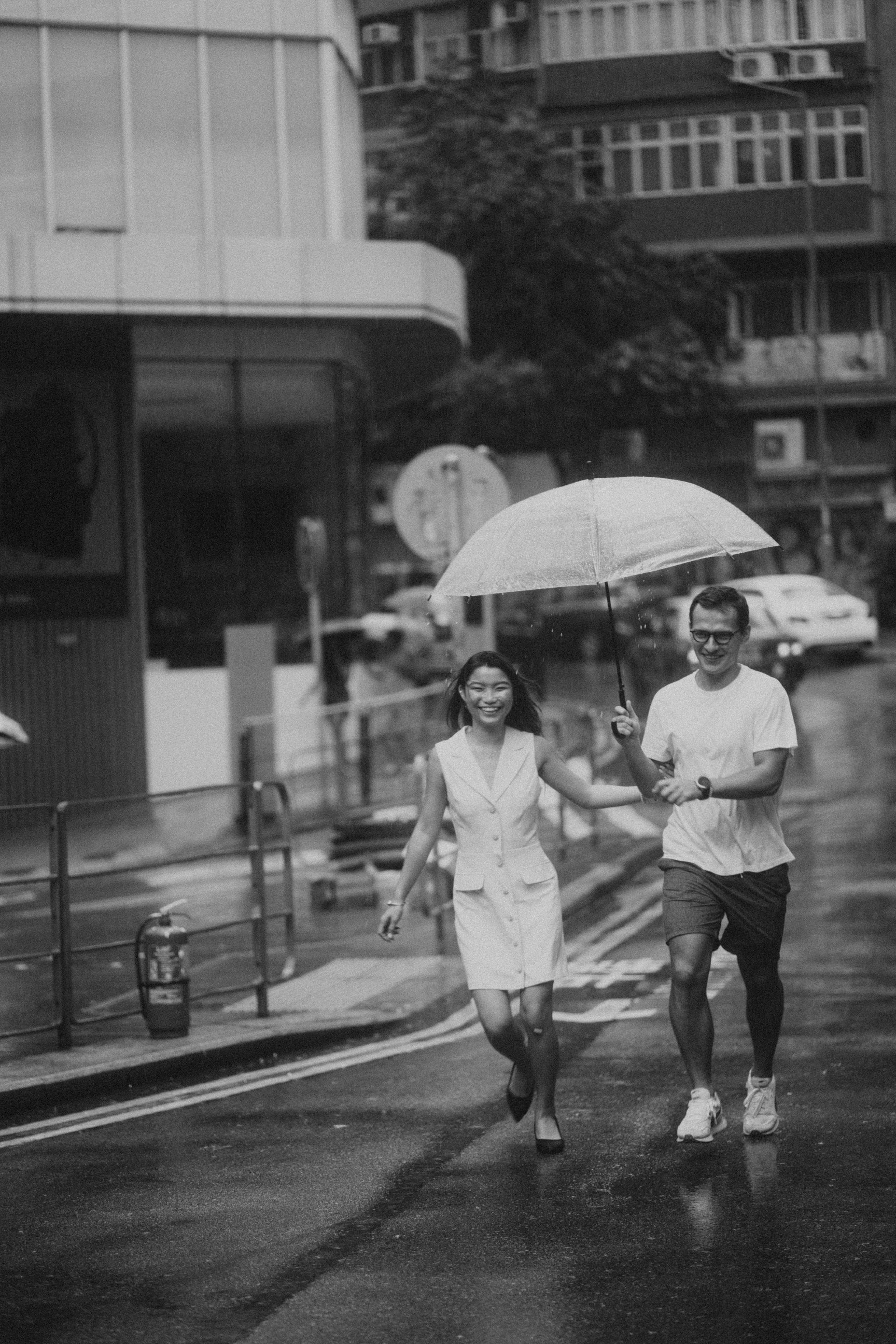 Dancing under Typhoon 8. Evgeniia Pavlova Photography