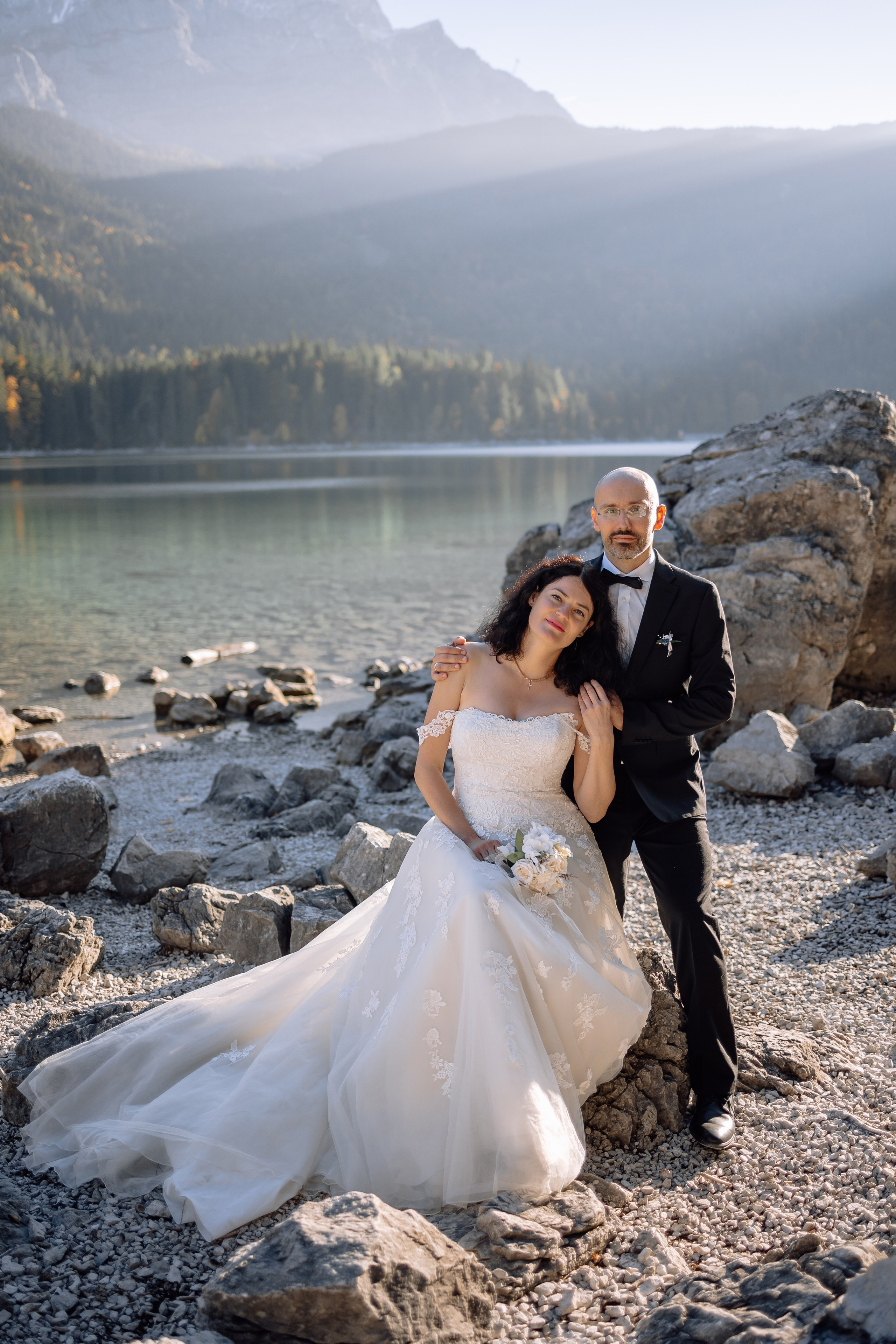 Eibsee. Hochzeitsfotograf München Taufe Familienfotograf Tanja Mauke