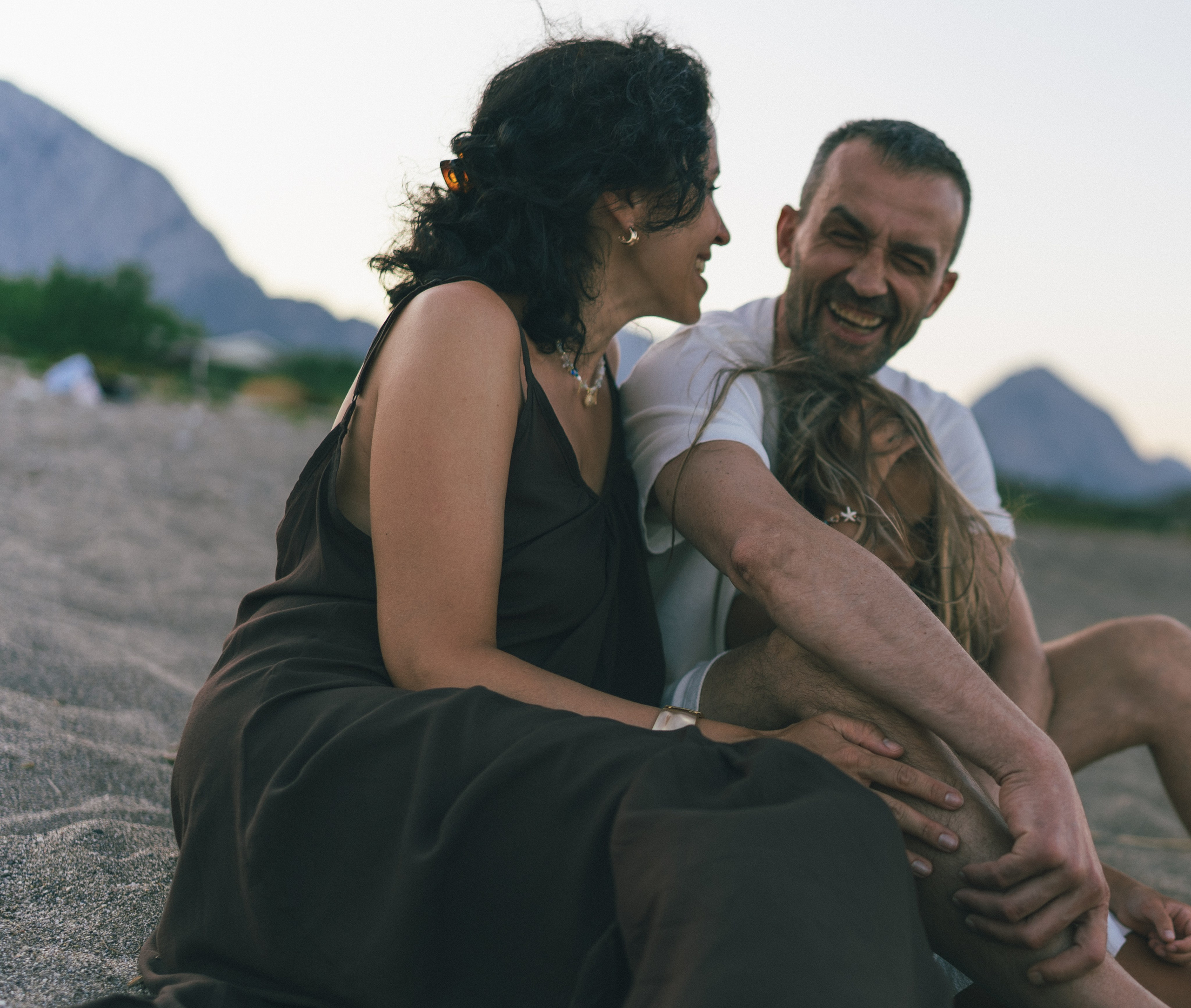 Оля, Слава и Лера. Family photographer in Oviedo — Yana Razina